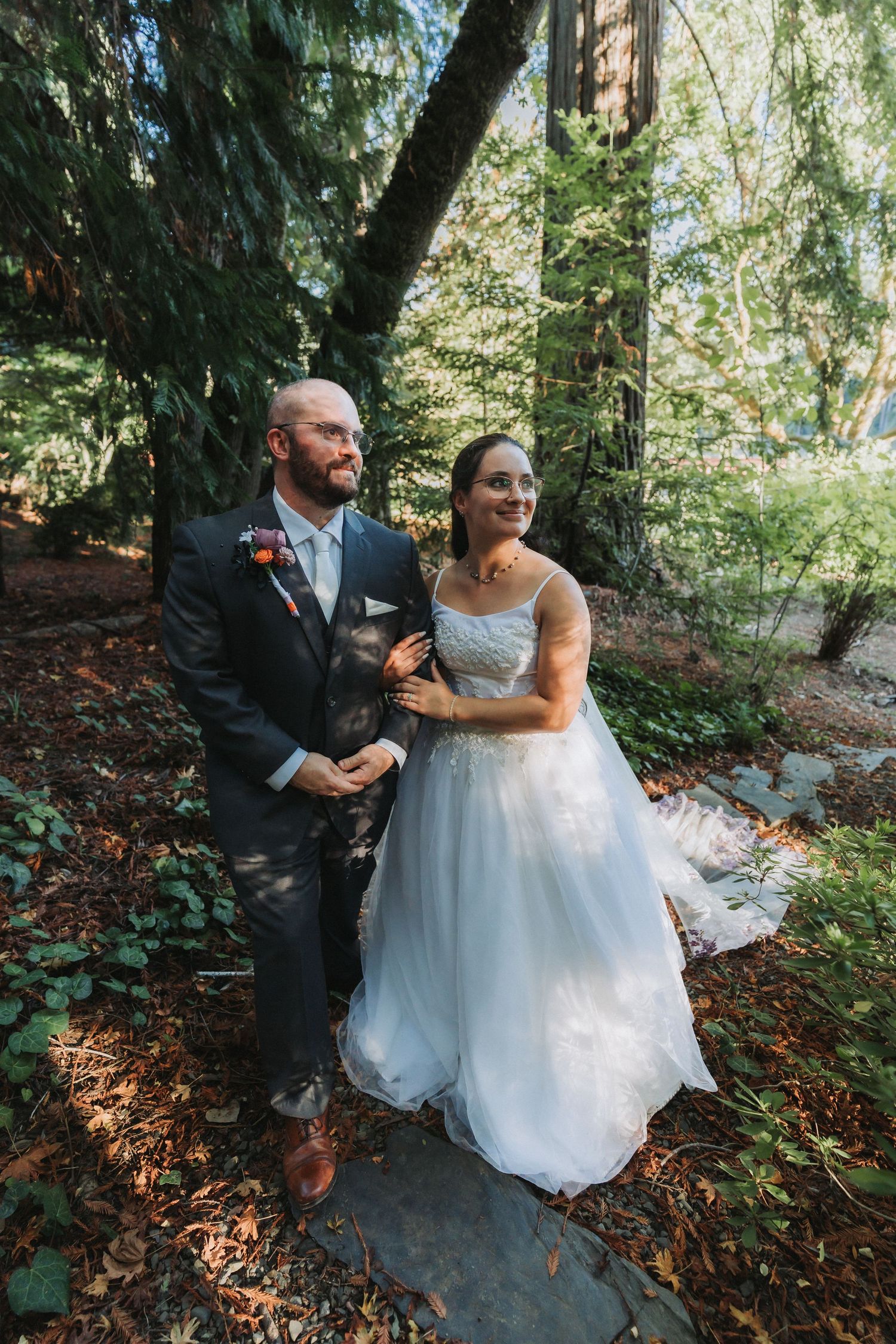 Julia Morgan Redwood Grove - Wedding - Portrait - Bride & Groom - Photographer Nicholas Sitarski - 2025