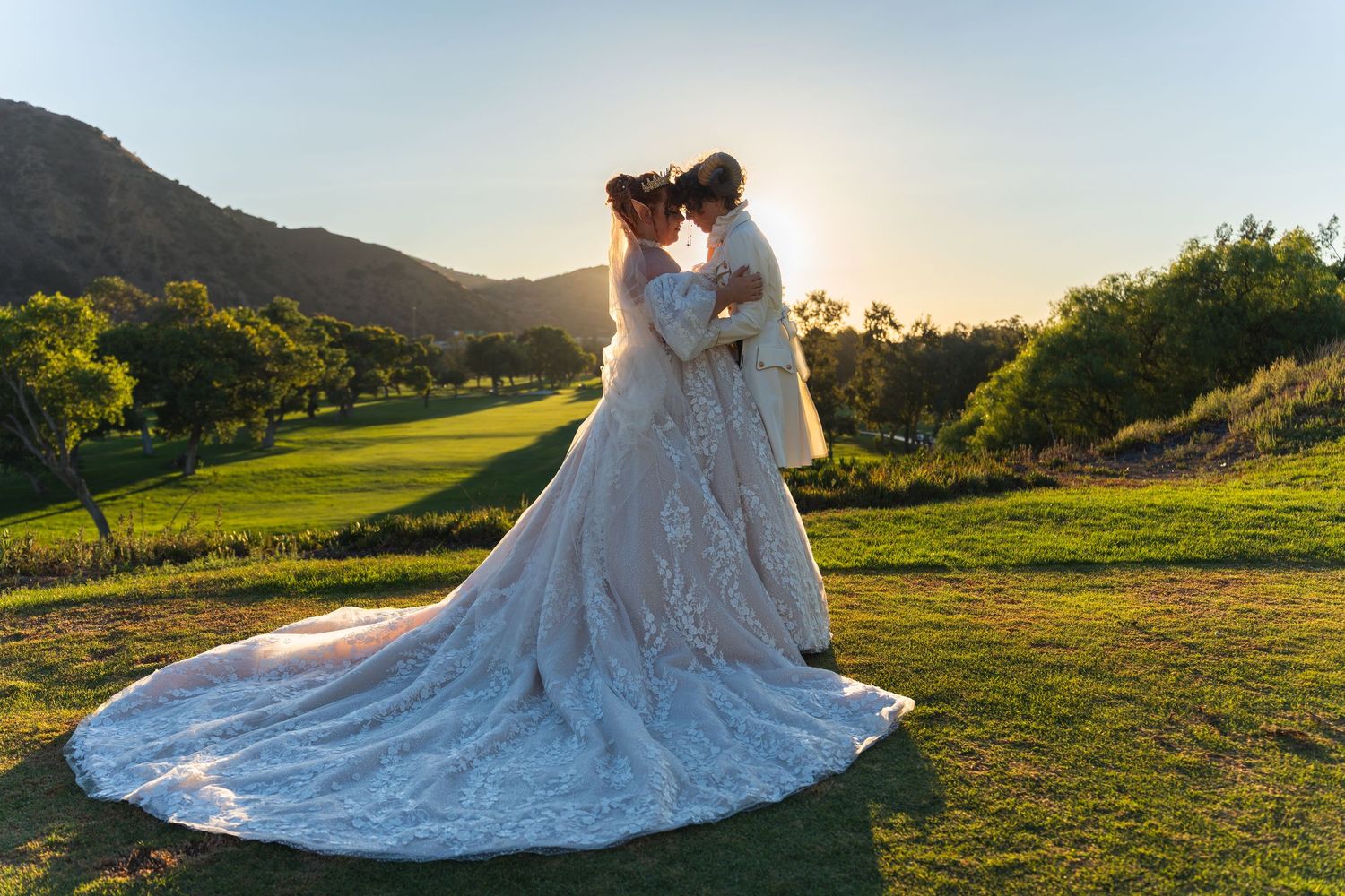 Hidden Valley Golf Club - Wedding Portrait - Renaissance Fair - Photography by Nicholas Sitarski
