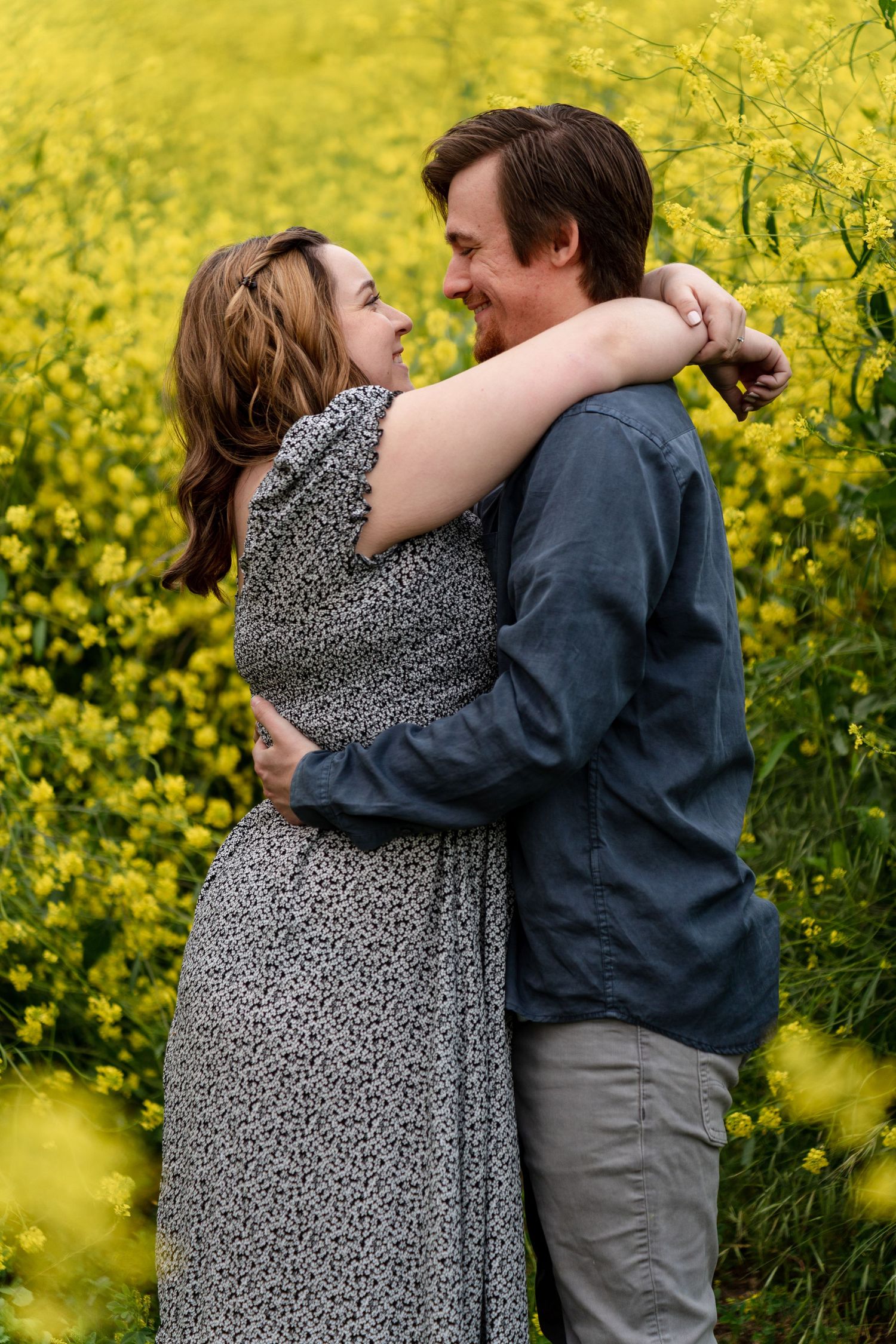 Engagement photography - Couple Portraits - Flower Fields - Southern California - by Nicholas Sitarski 2023
