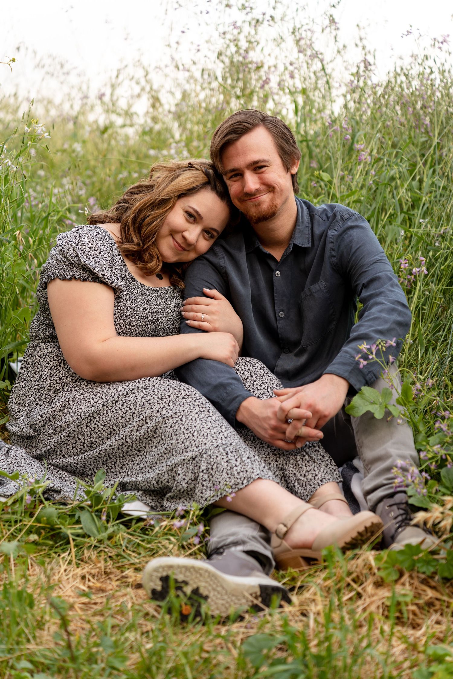 Engagement photography - Couple Portraits - Flower Fields - Southern California - by Nicholas Sitarski 2023