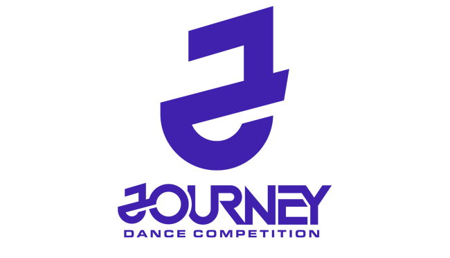 Journey Dance Competition logo in purple featuring a stylized letter J and bold typography.