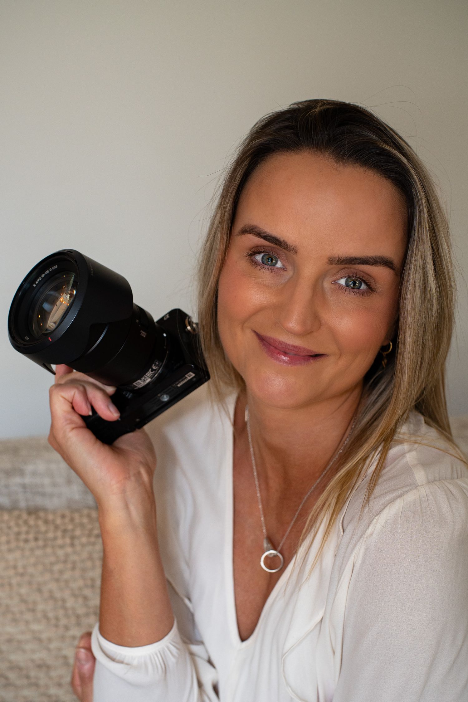 Portrait of Briony, photographer behind BWImagery, presenting a professional headshot-style image for an , conveying a calm, friendly vibe
