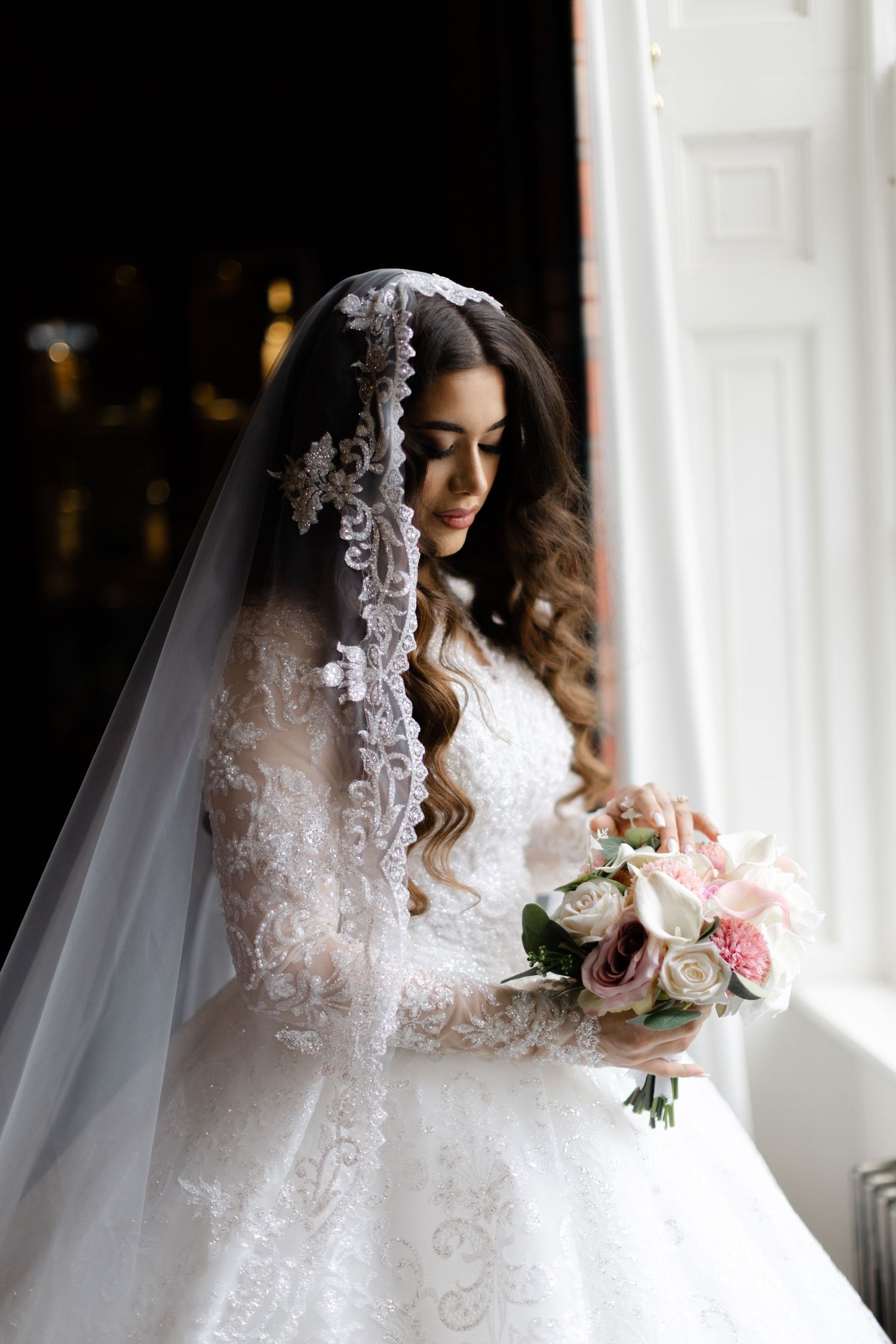 Melville castle bride Edinburgh wedding photographer James Bailey Photography