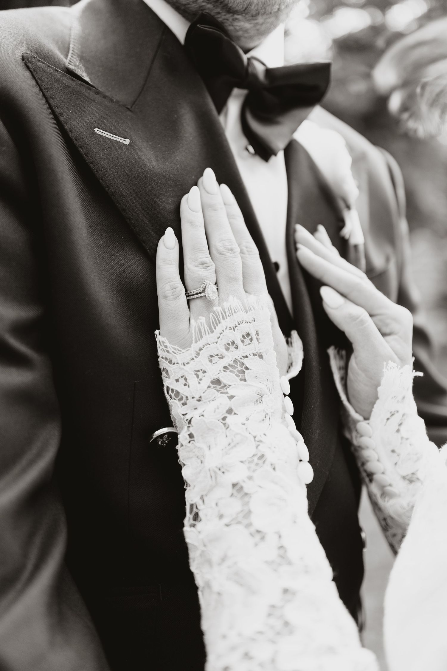 wedding rings, wedding dress, tuxedo