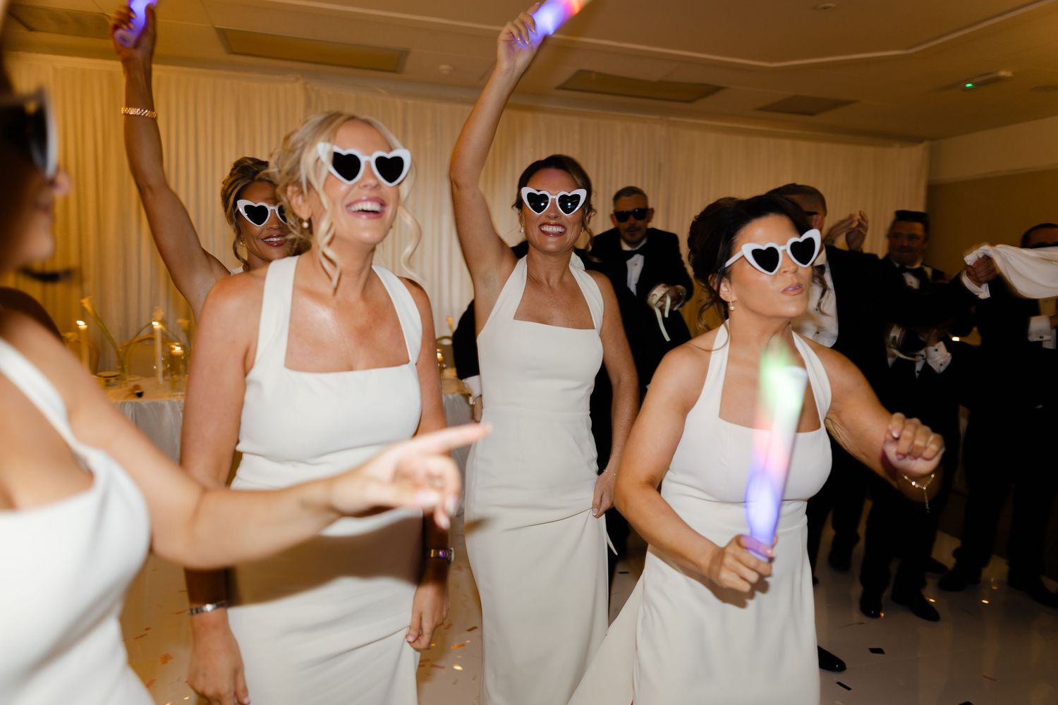 the bridal party reception