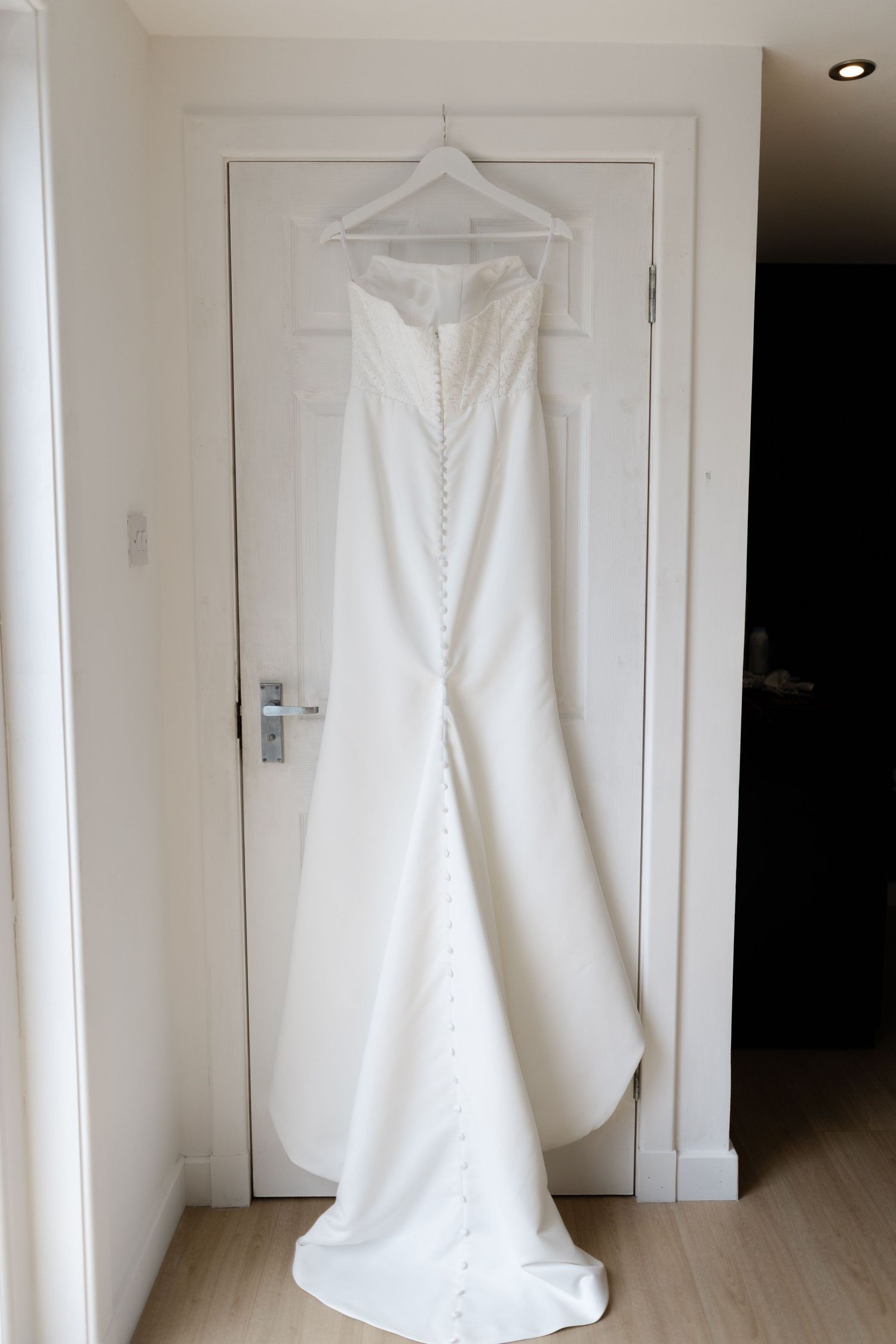 the wedding dress