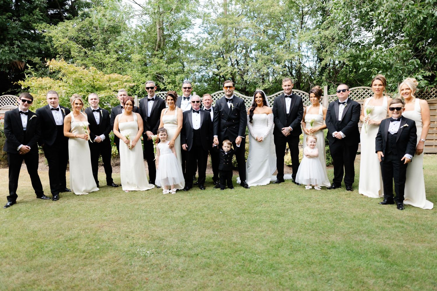 the wedding party