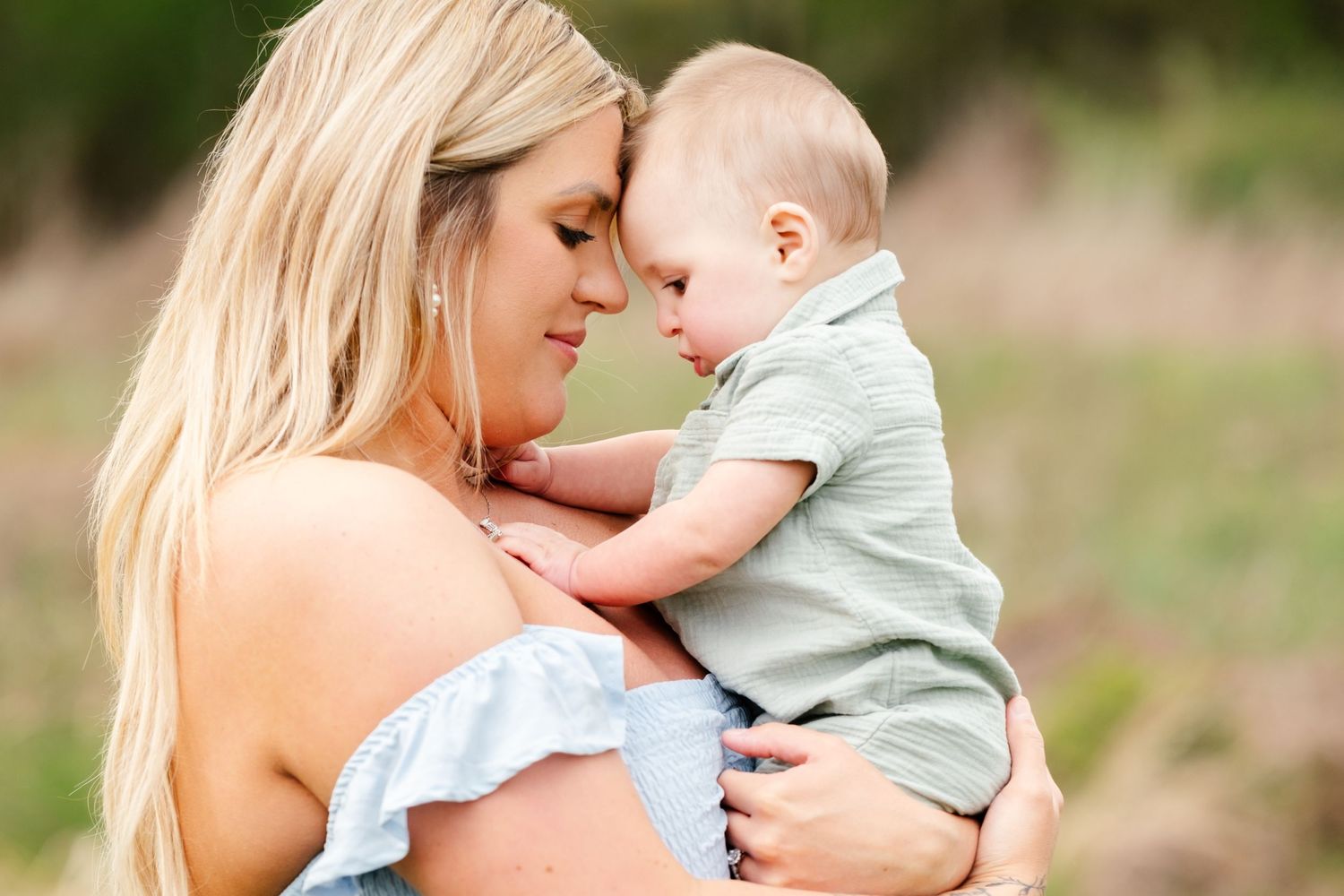 mommy and me close up