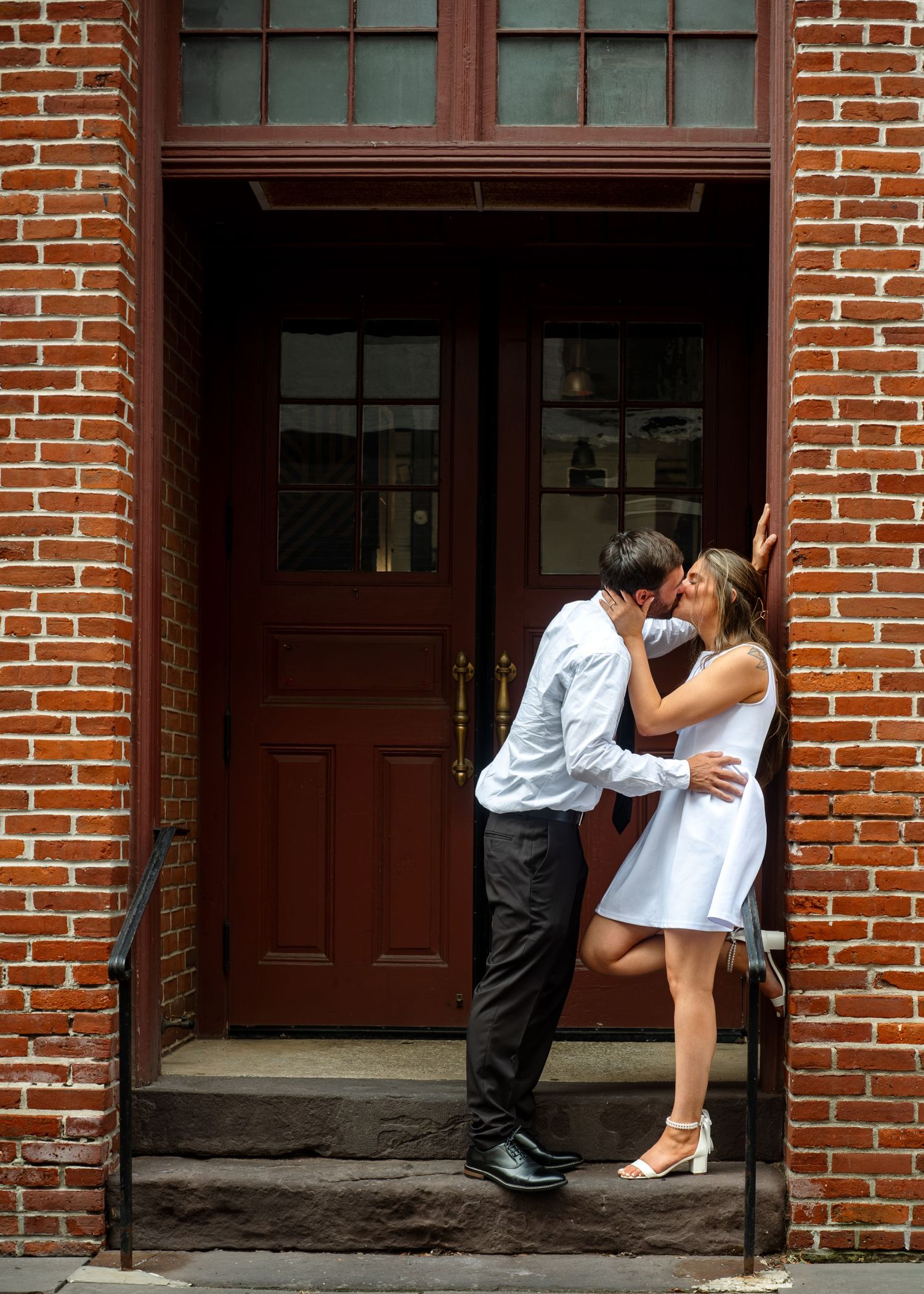 Lancaster Central Market Save the date engagement session