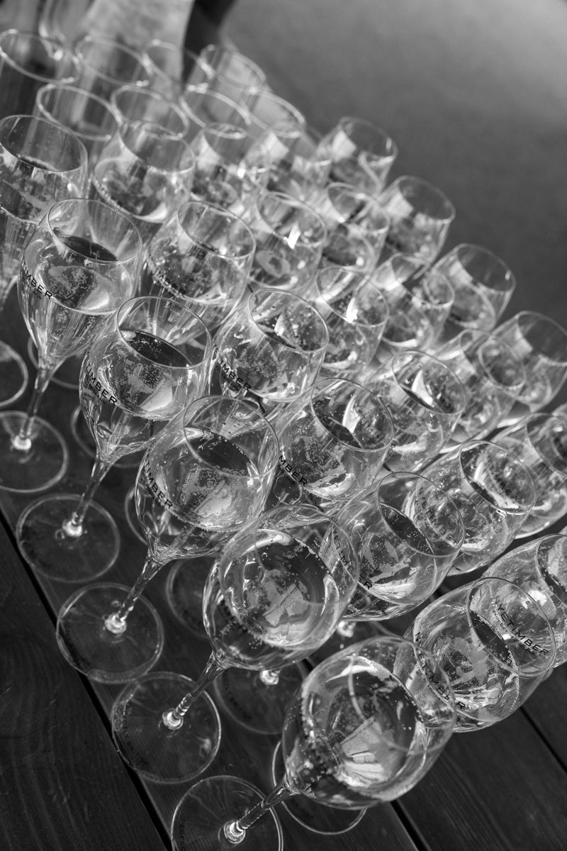 Champagne glasses