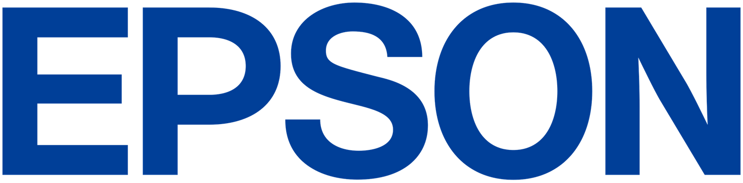Classic blue Epson corporate logo text.