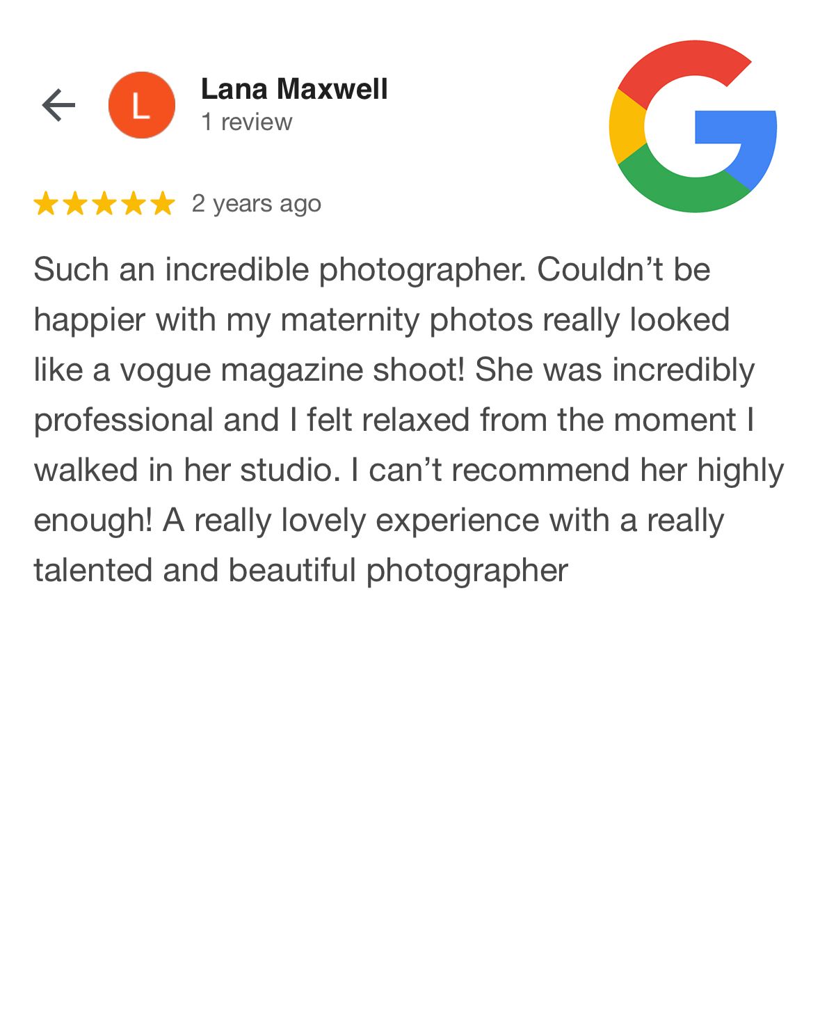 Caz Captures - Google Review 