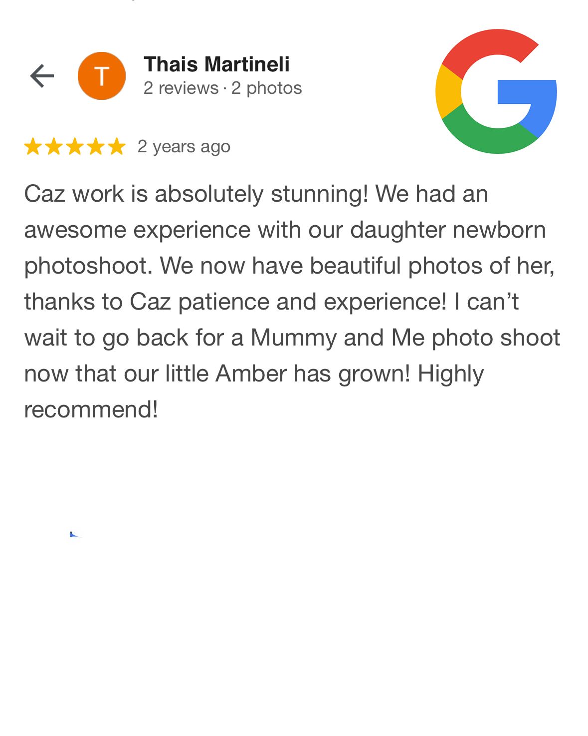 Caz Captures - Google Review 