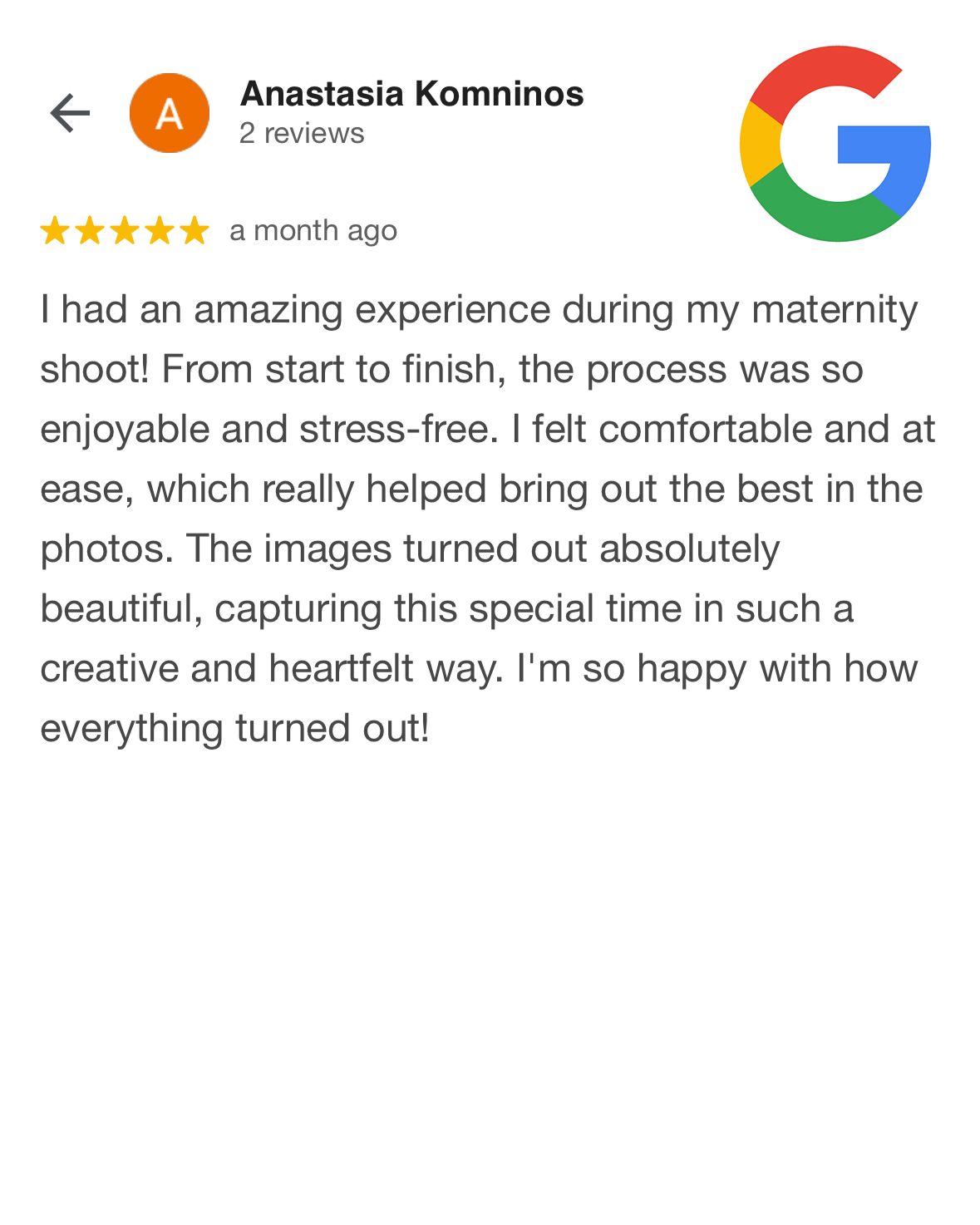 Caz Captures - Google Review 