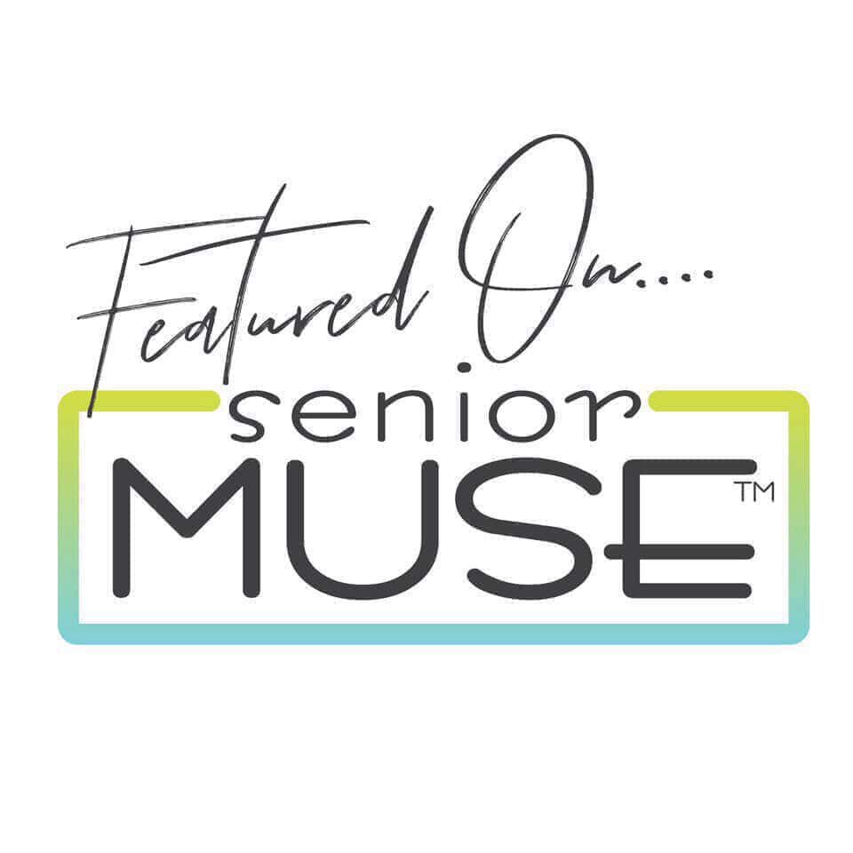 Featured on Senior Muse publication badge for Shadow & Light Portraits.