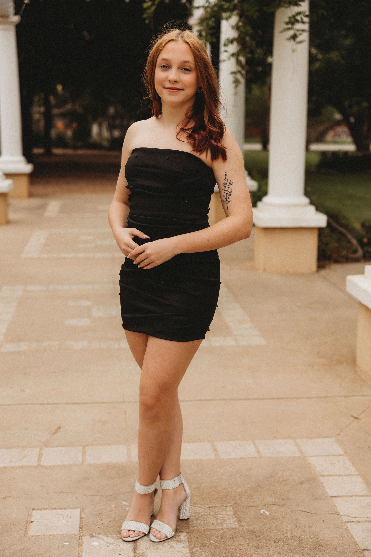Stylish senior portrait session in Abilene, TX with editorial-inspired photography
