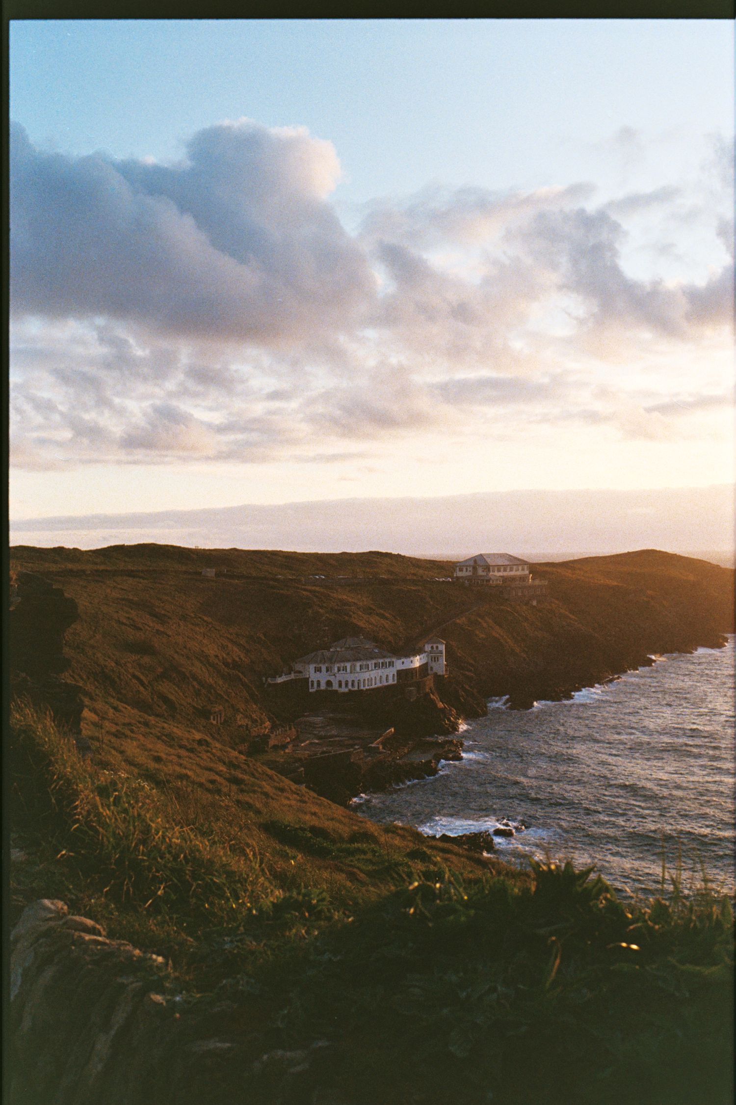 Fistral beach shot on 35mm film