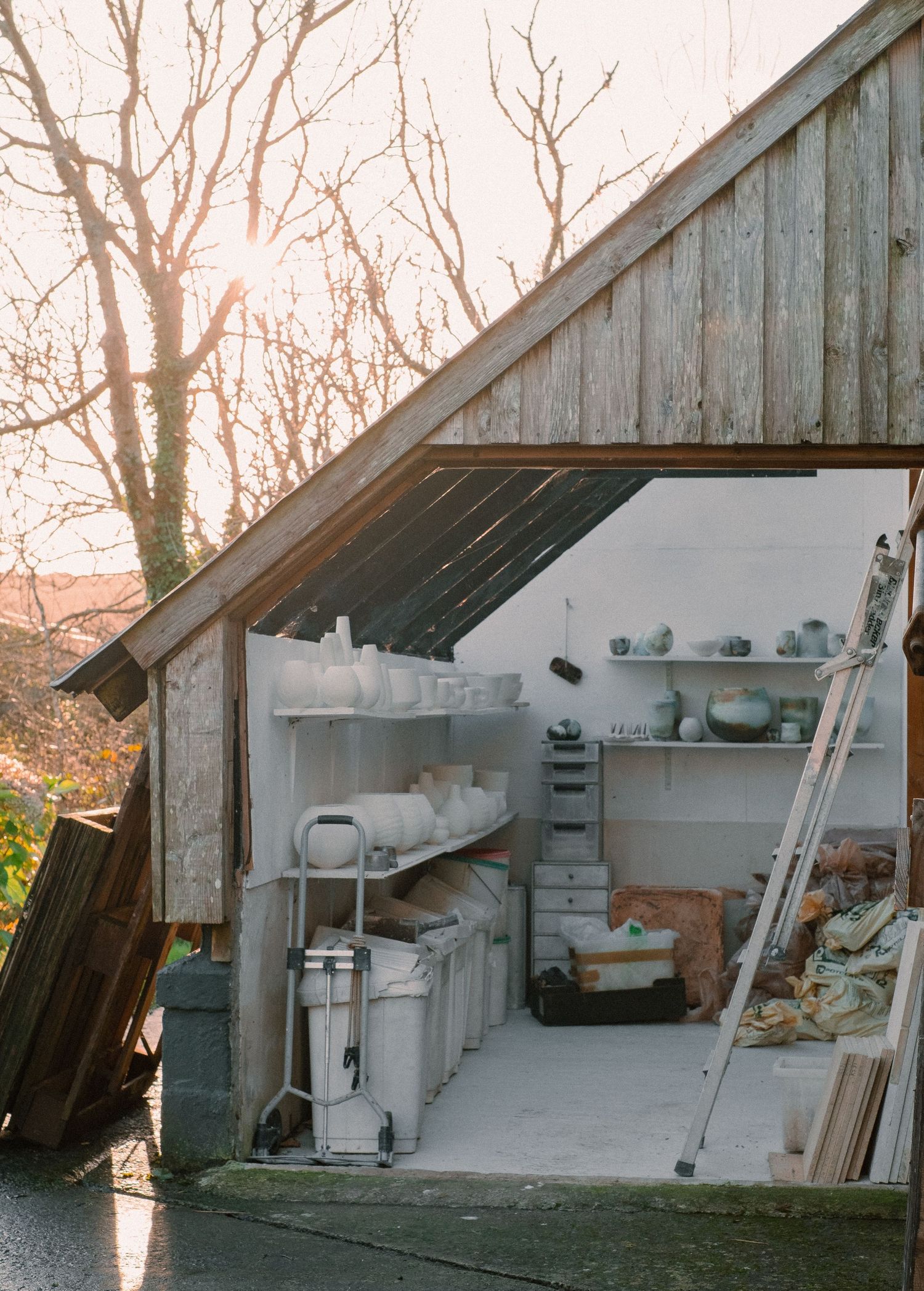 Jack Doherty potter studio