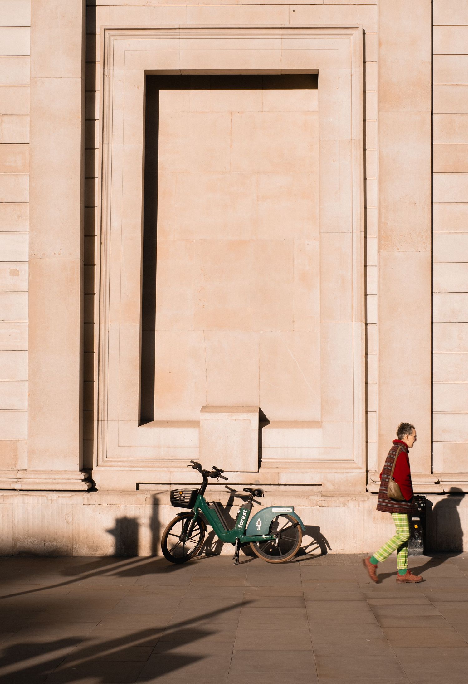 street photography of london sunshine