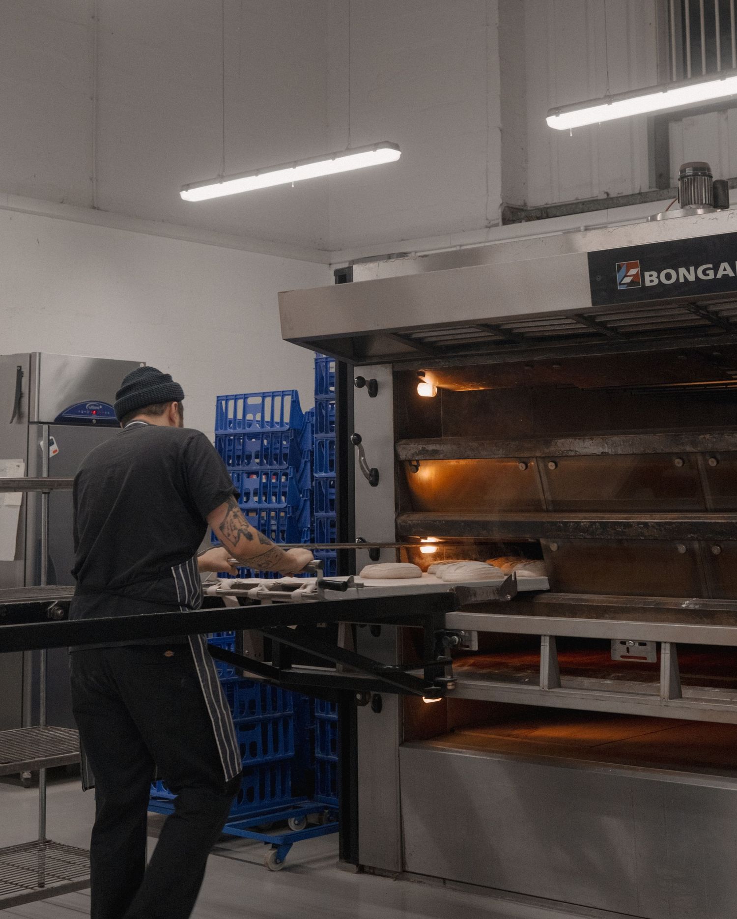bread making at pavilion bakery in newquay