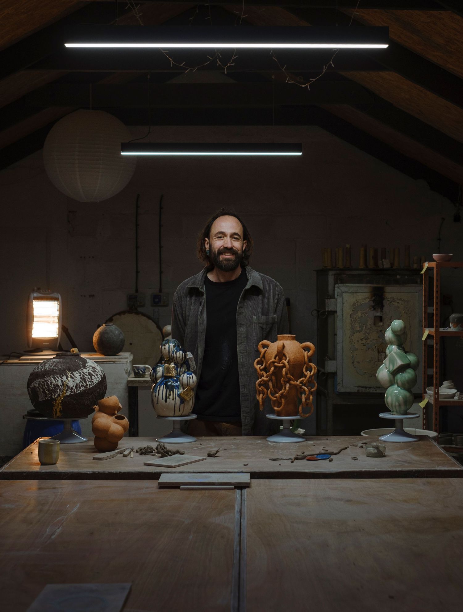 Andy fowley and his award winning ceramics