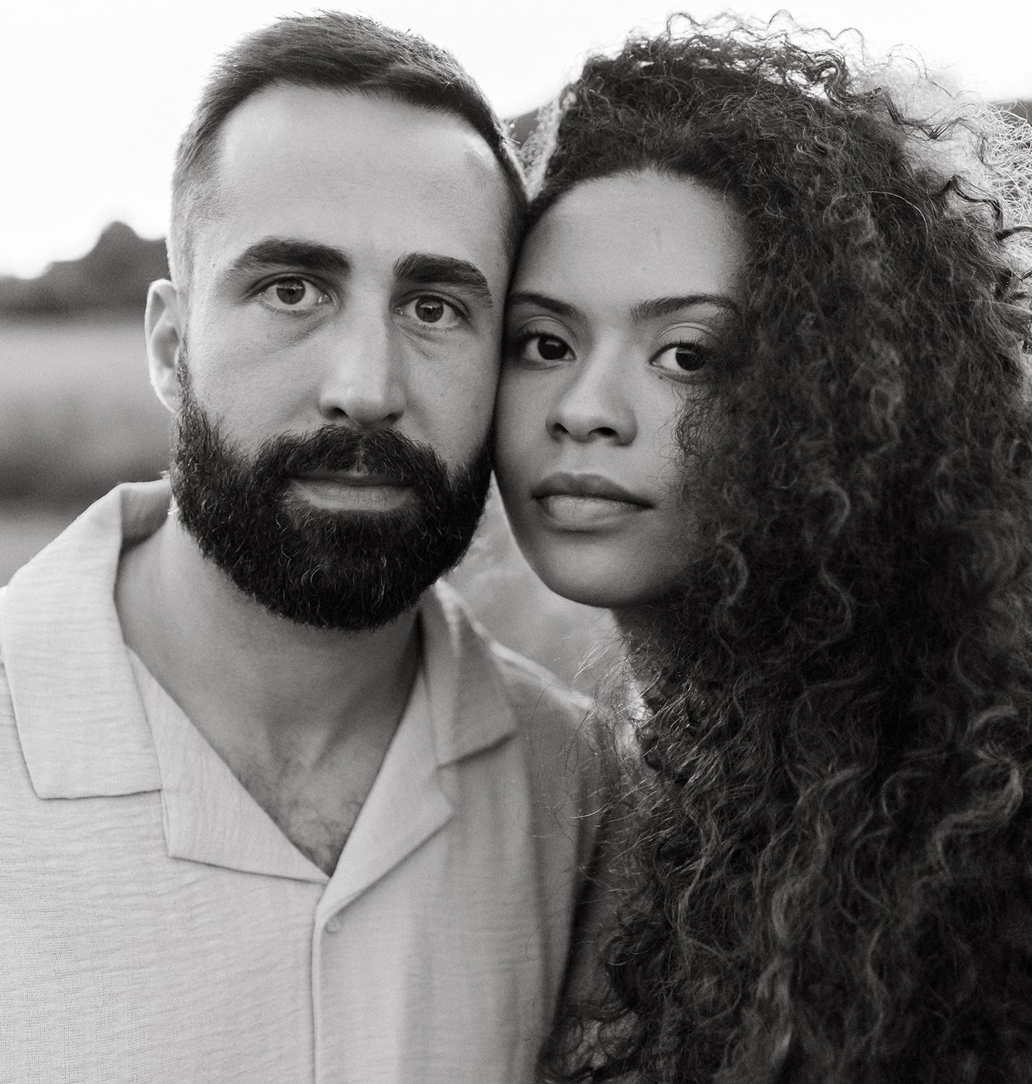 Story focused documentary couples engagement session in Atlanta