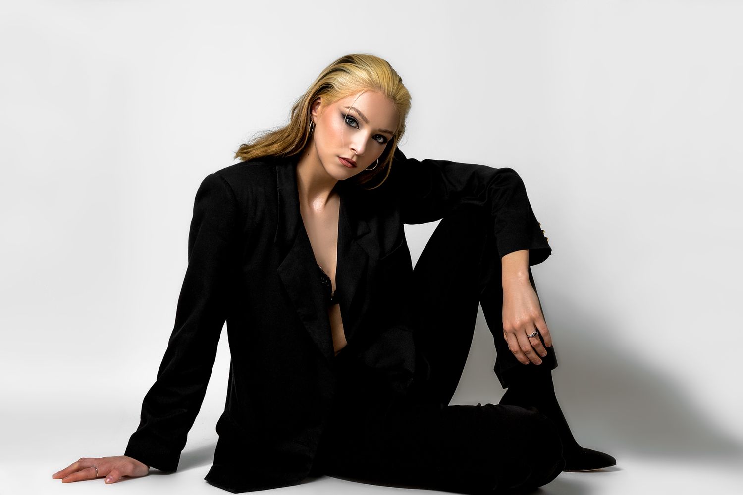 Fashion Model captured in Atlanta studio