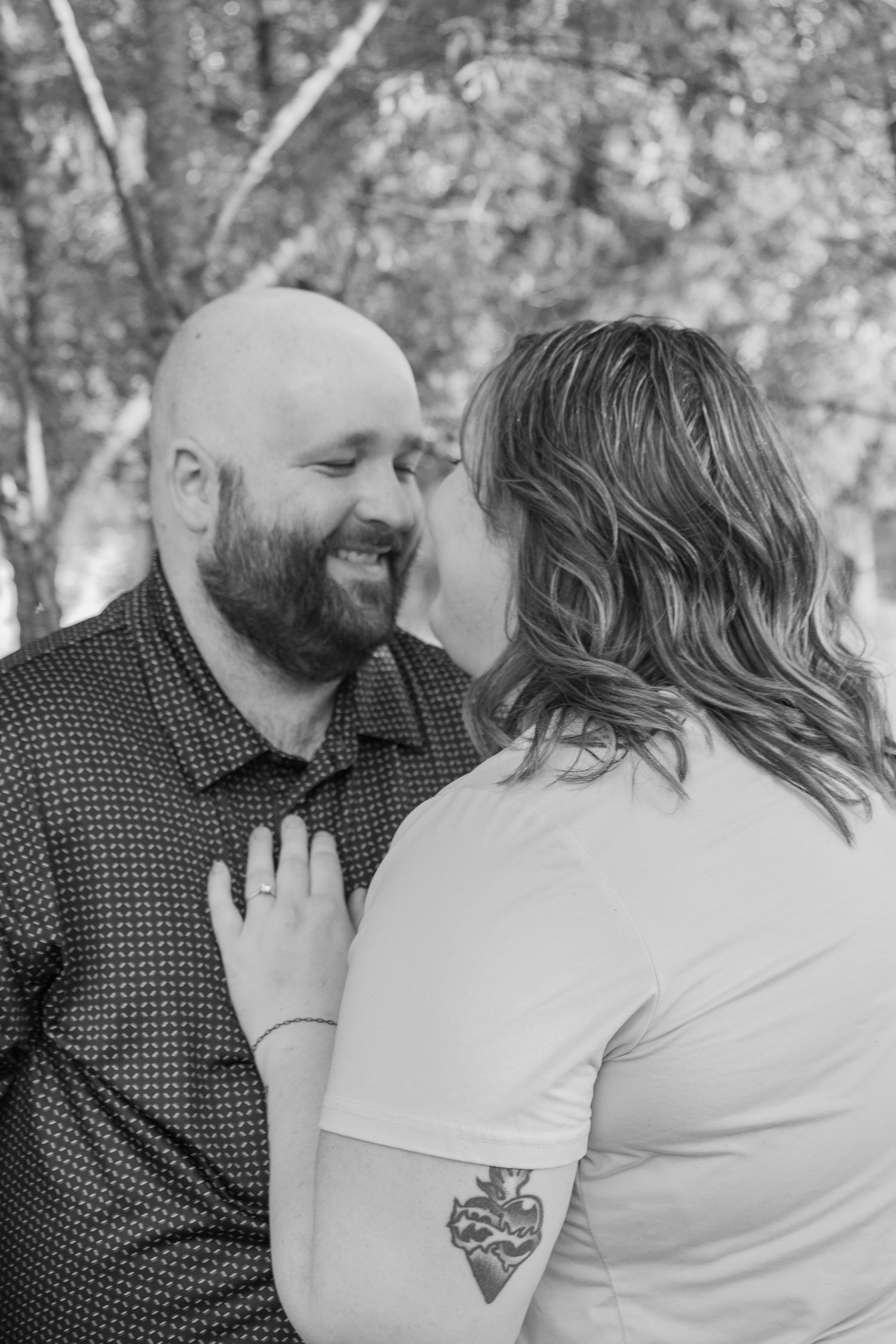 Engagement session at Ballas Park in Wind Gap, PA