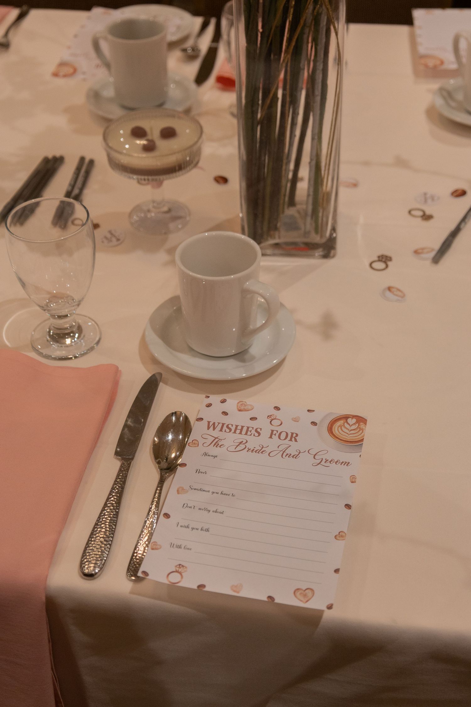 Bridal shower details