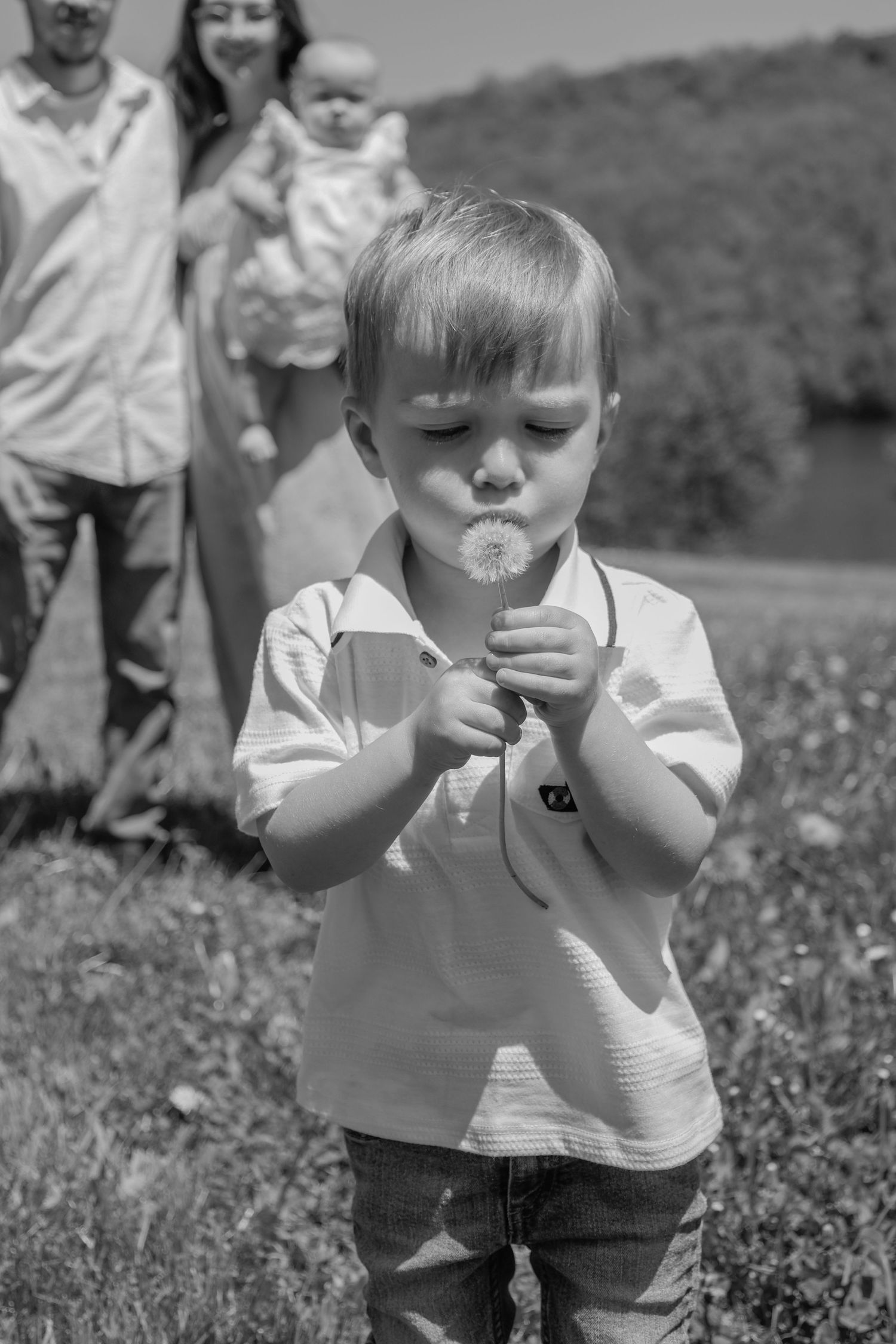 family session at the park