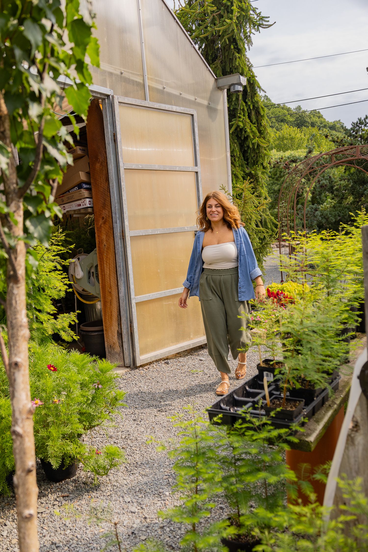 Greenhouse session at Creekside Gardens in Tunkhannock, PA.