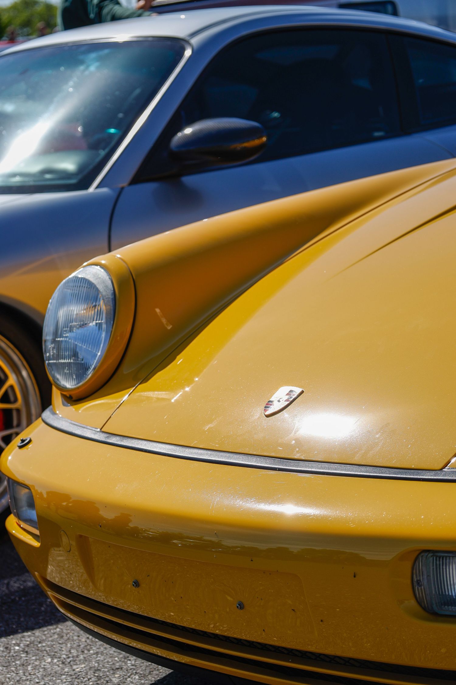 porsche at car show