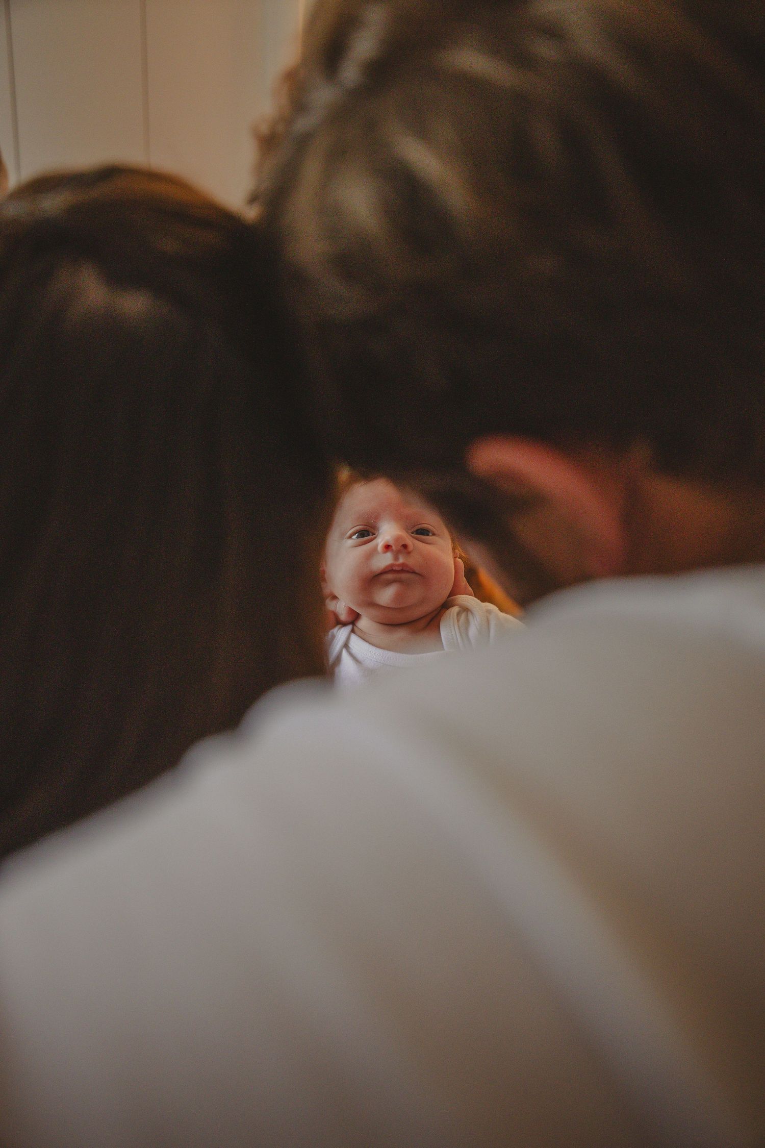 Couple session with newborn.