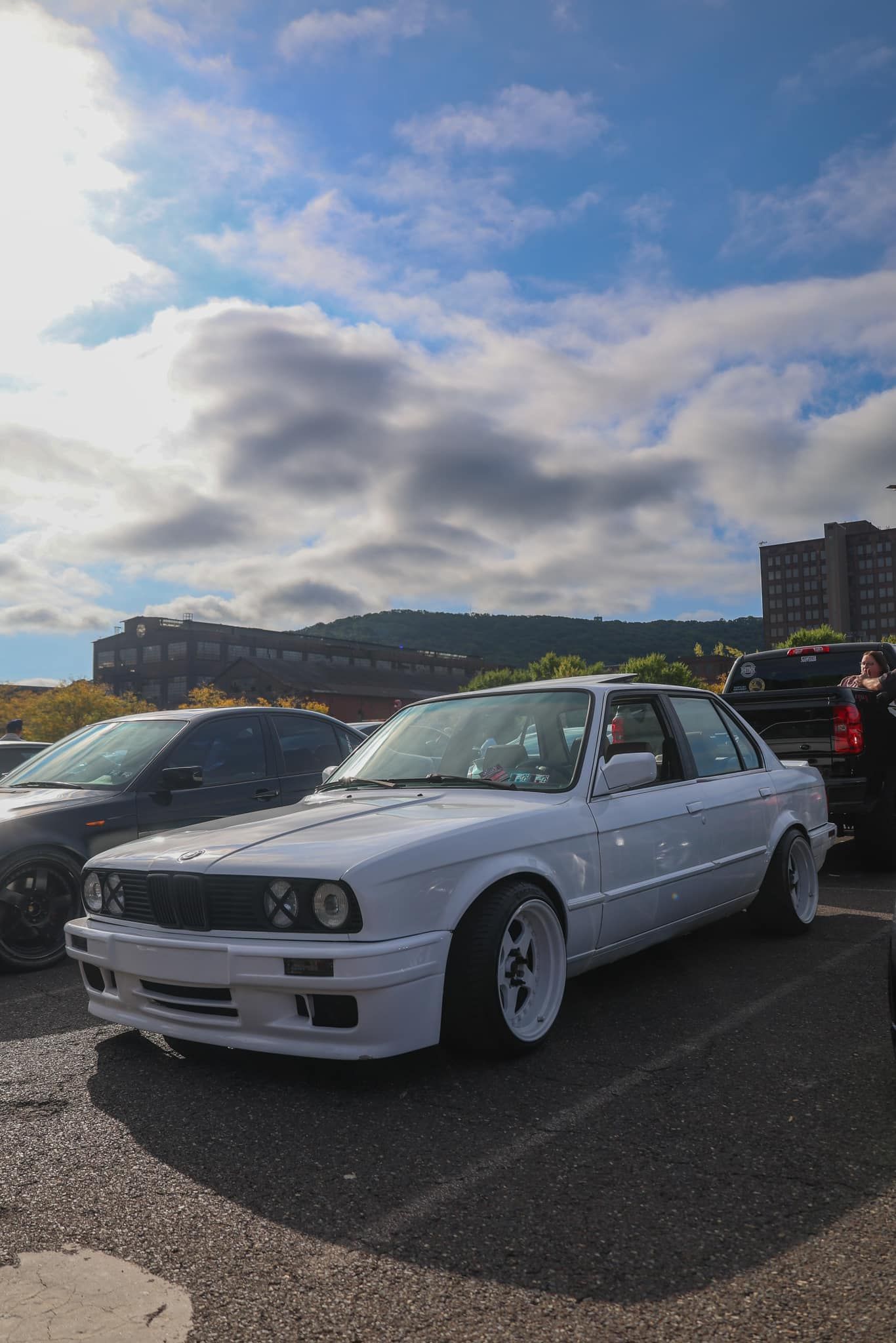 BMW car at Steelstacks in Bethlehem PA