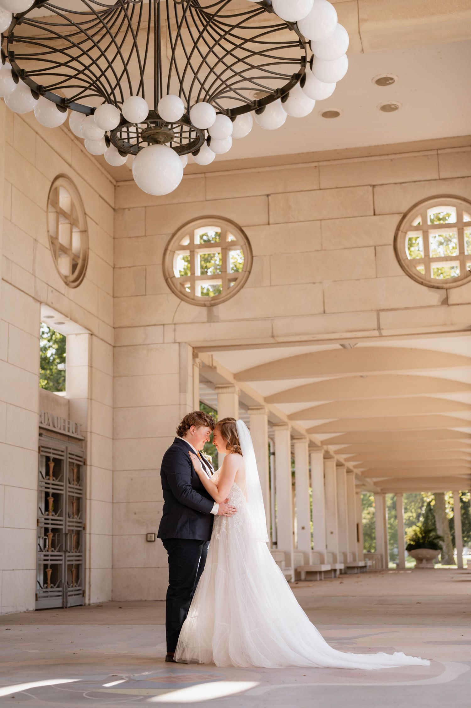 two married people embracing