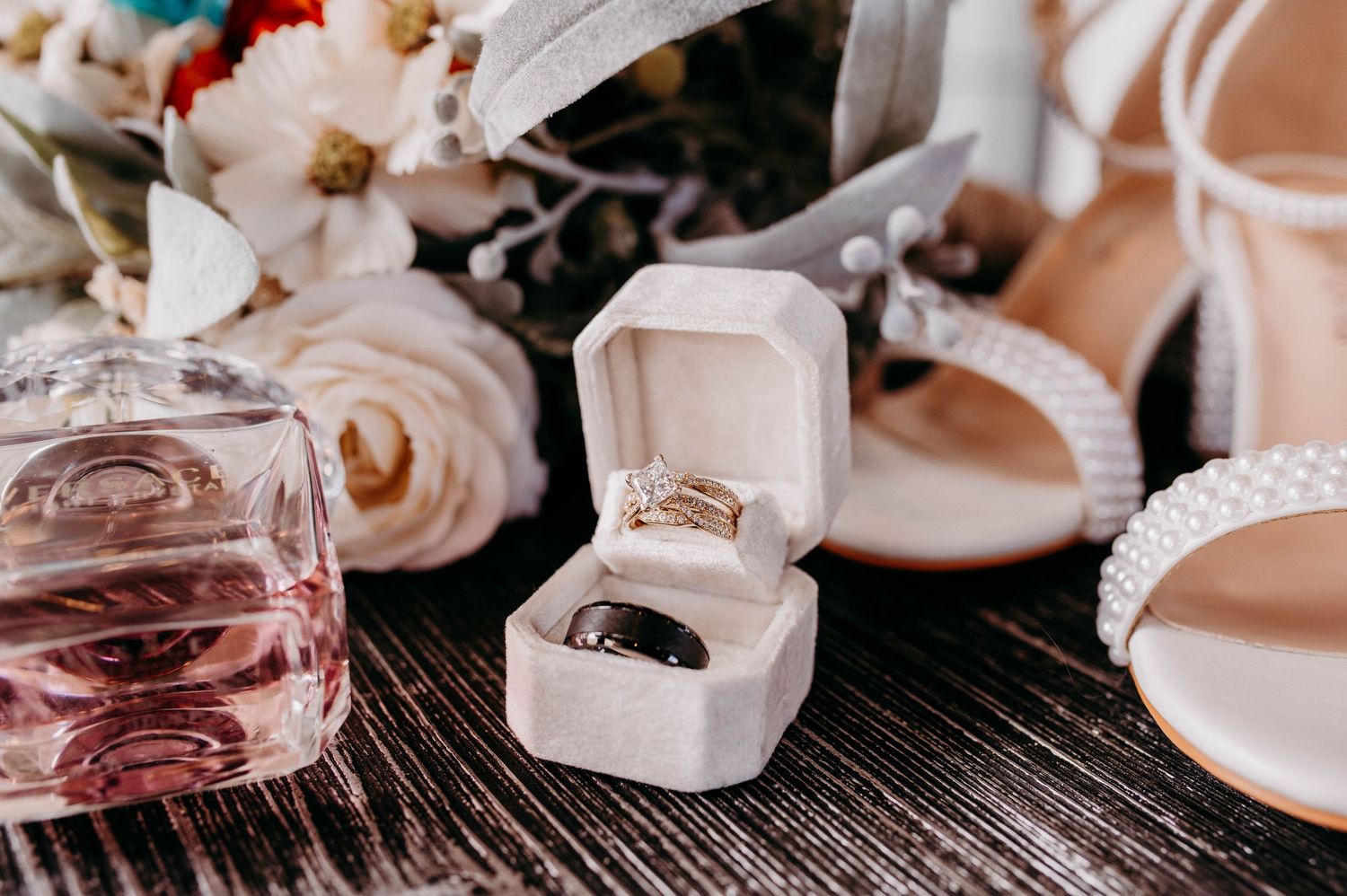 The wedding details