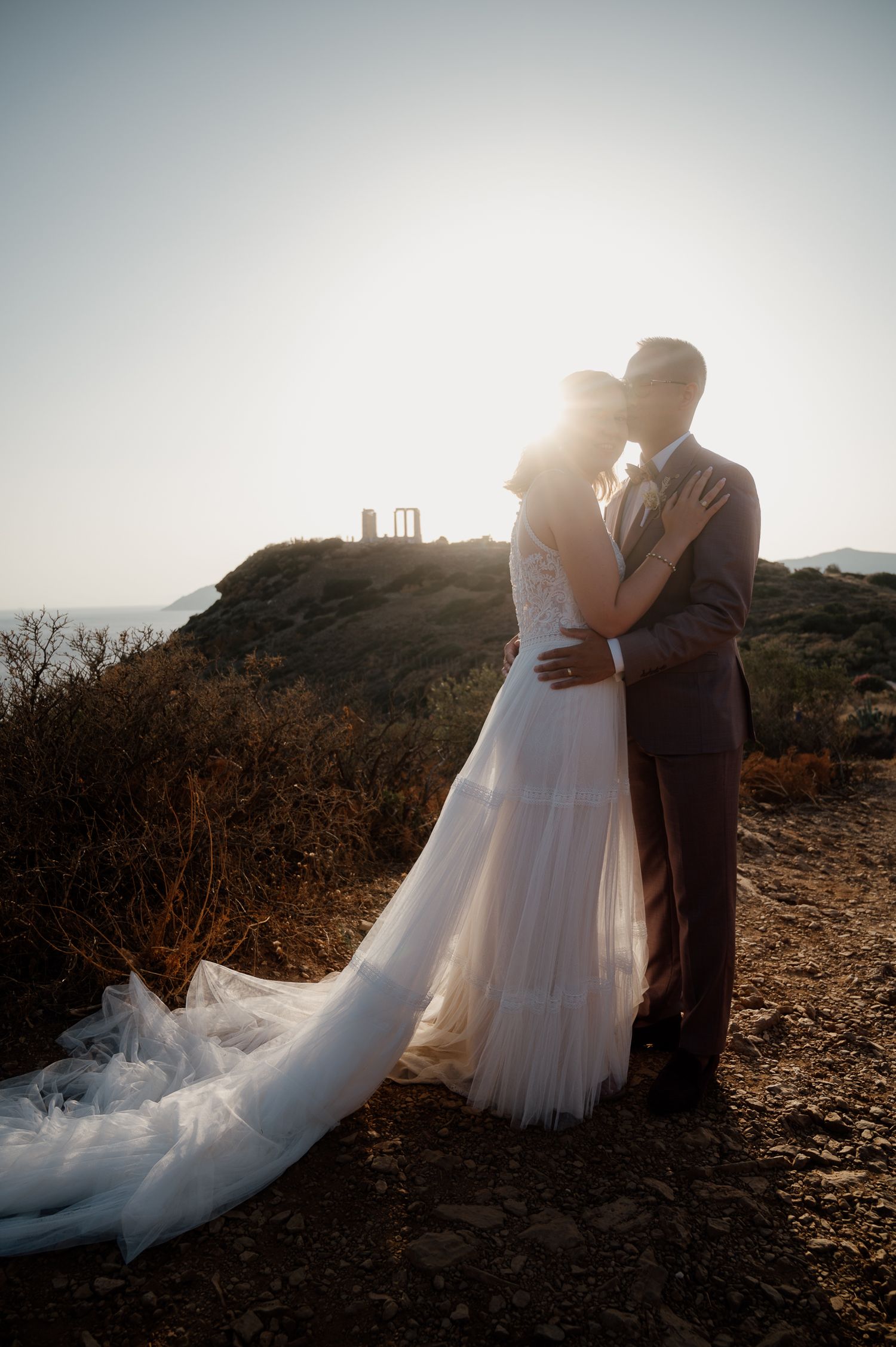 beach wedding photographer Reef Athens Riviera Greece