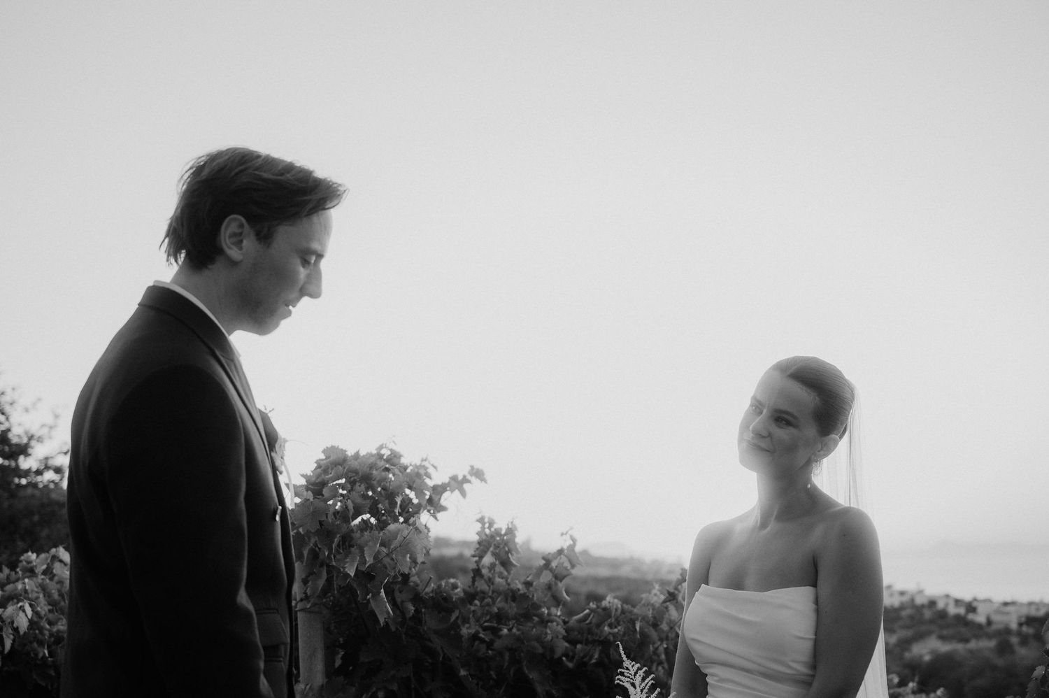 cinematic wedding photography in Agreco Farms, Greece