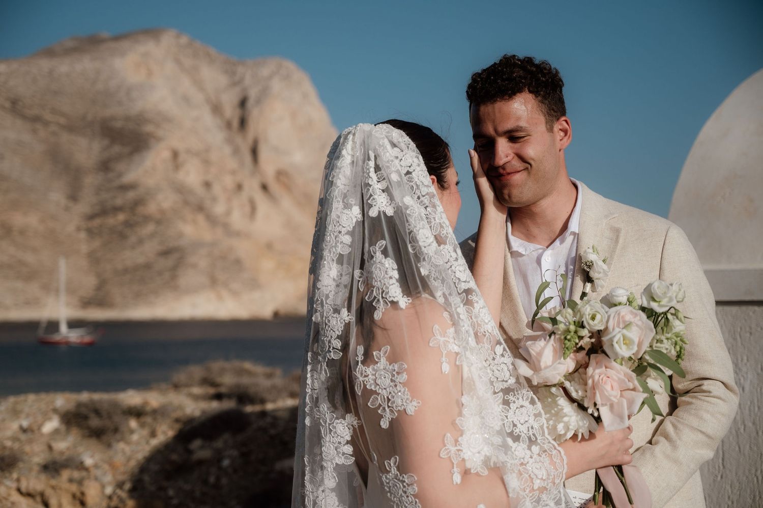 documentary wedding photographer Greece islands