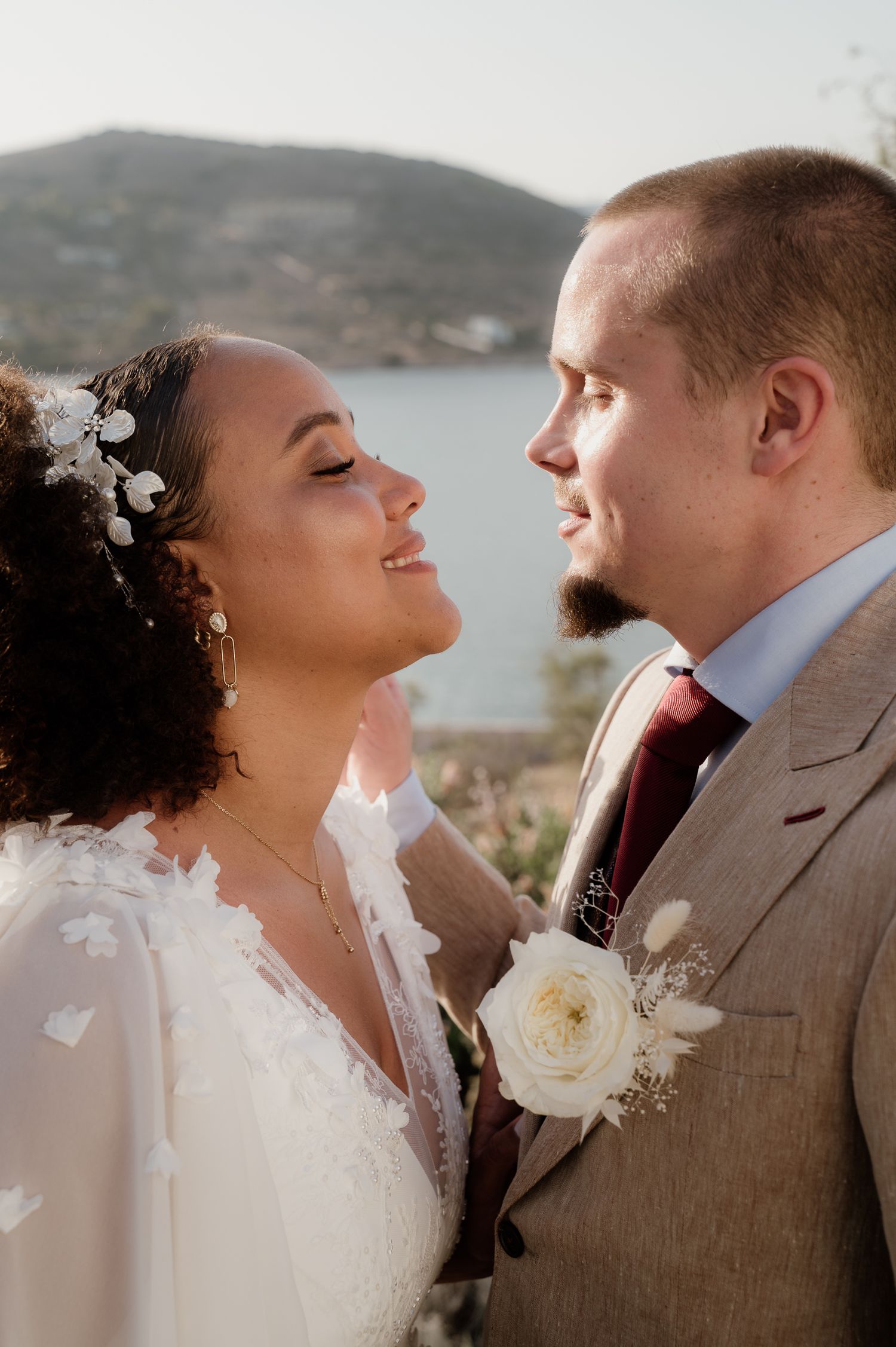 mariage à la plage photographe de mariage Athènes Grèce