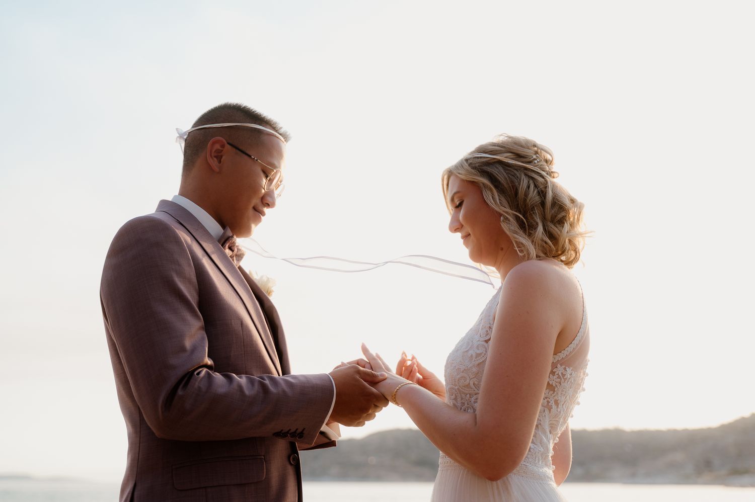 beach wedding photographer Reef Athens Riviera Greece