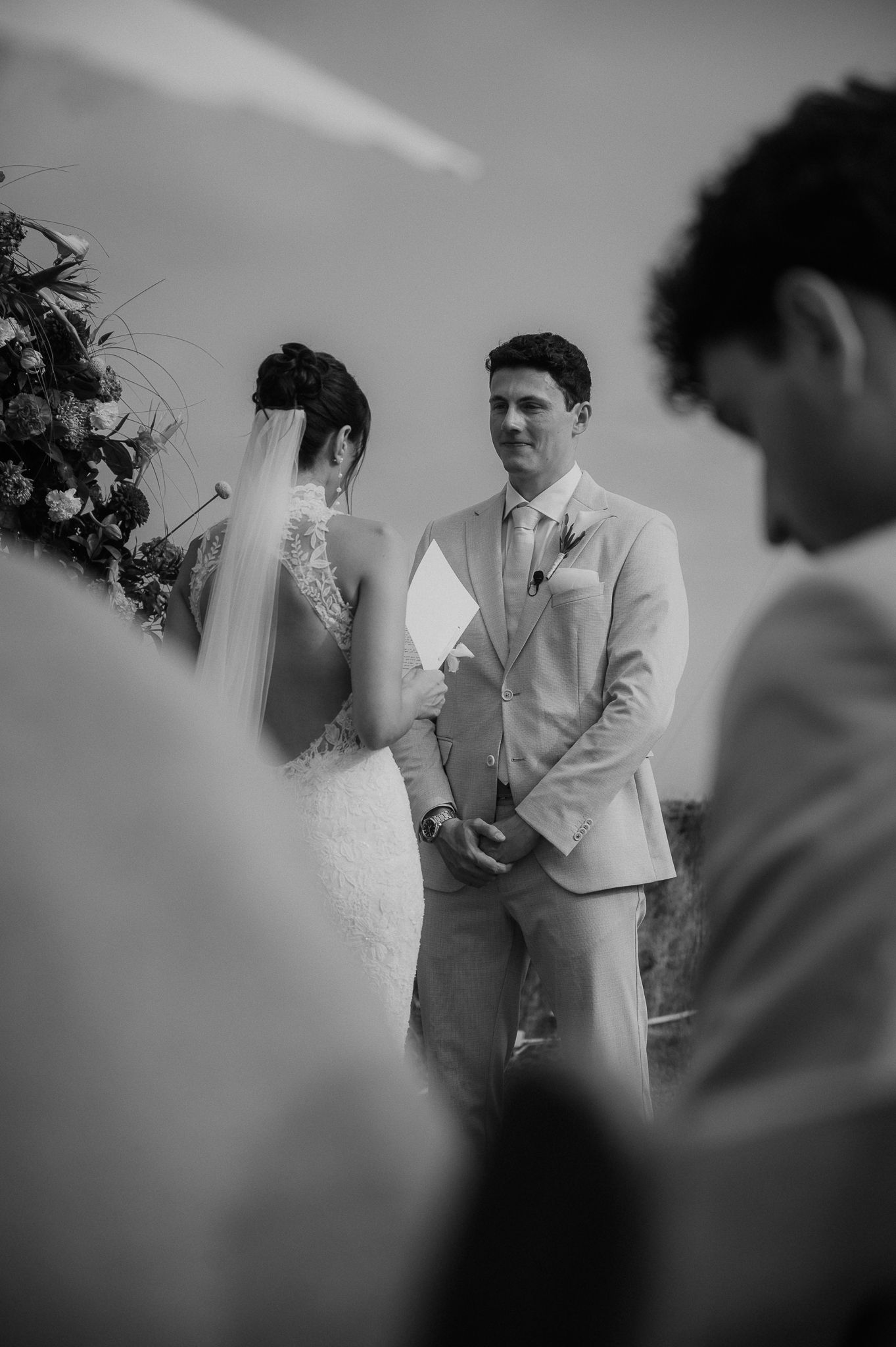 bride and groom vows documentary wedding photography in Athens Crete Corfu Greece
