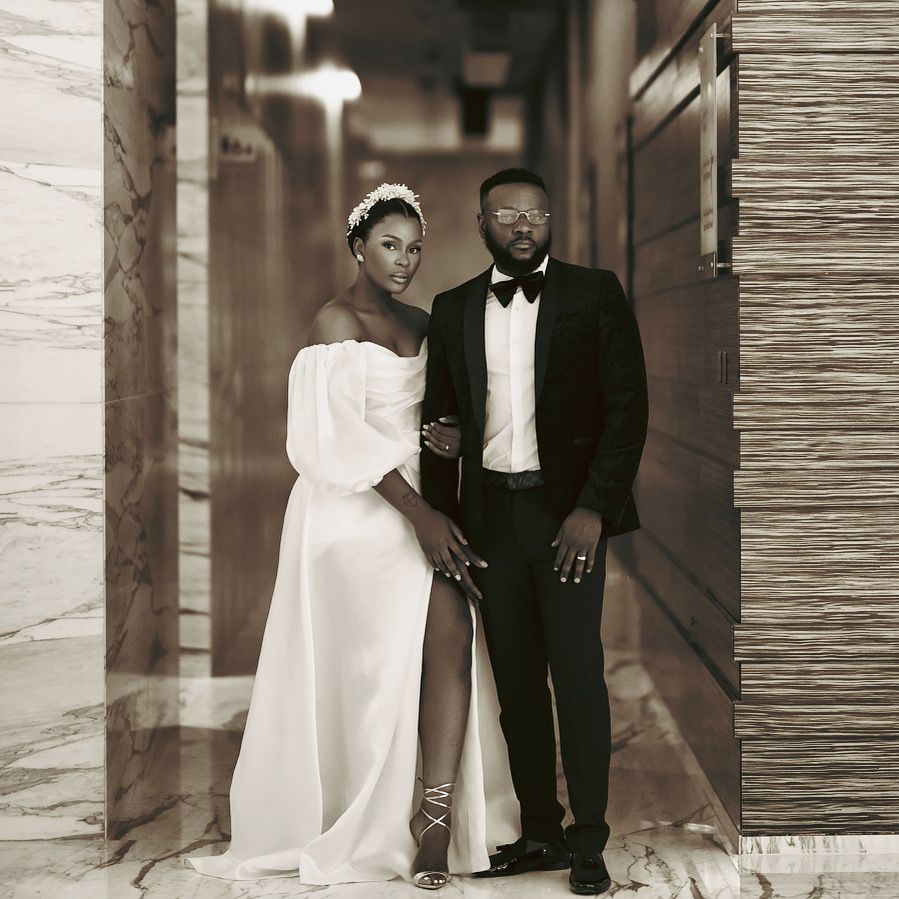 Elegant engagement photo series in sepia tones showing romantic moments.