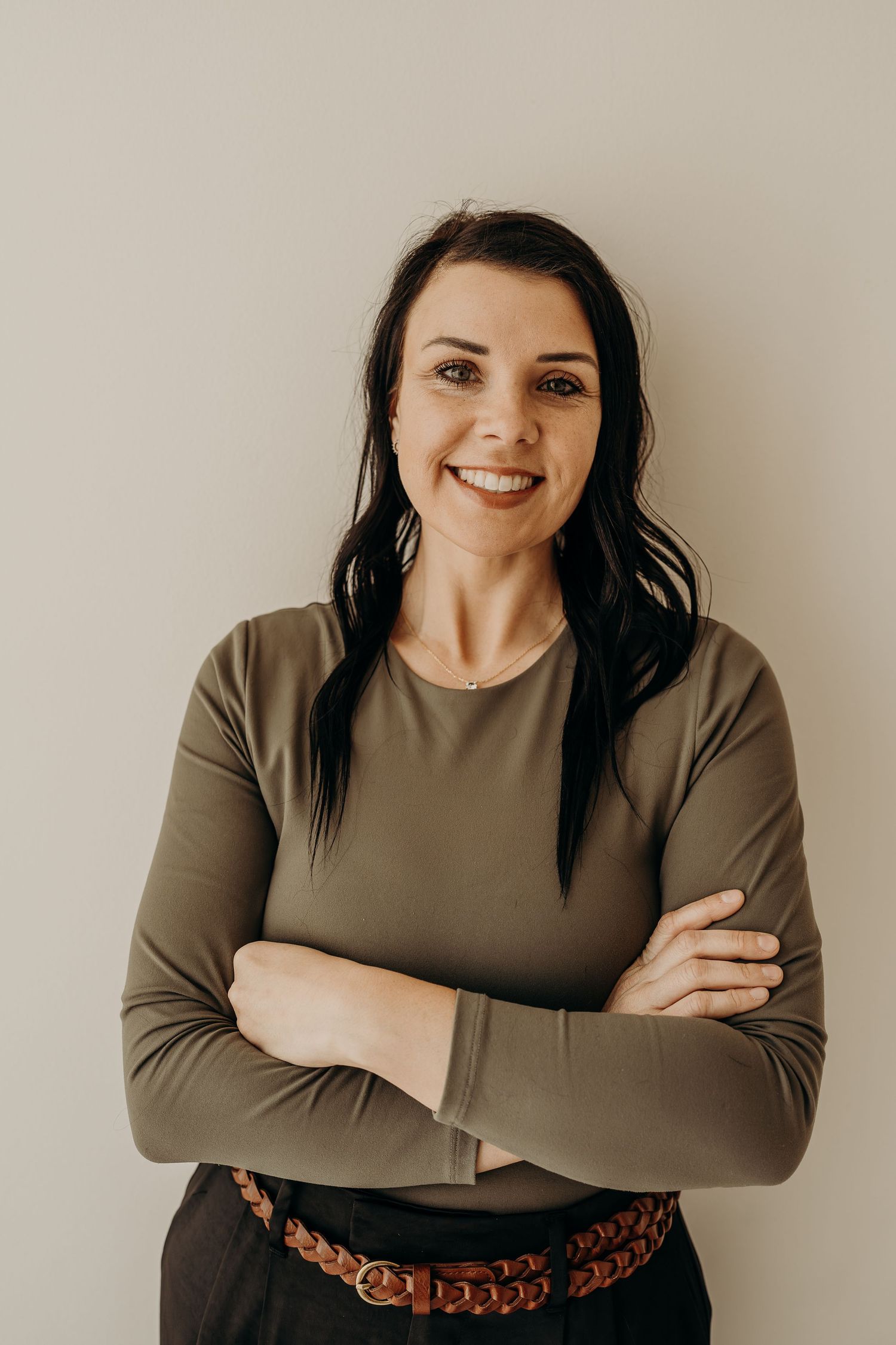 Professional headshot of Cassie Hair and Makeup for beauty brand photography
