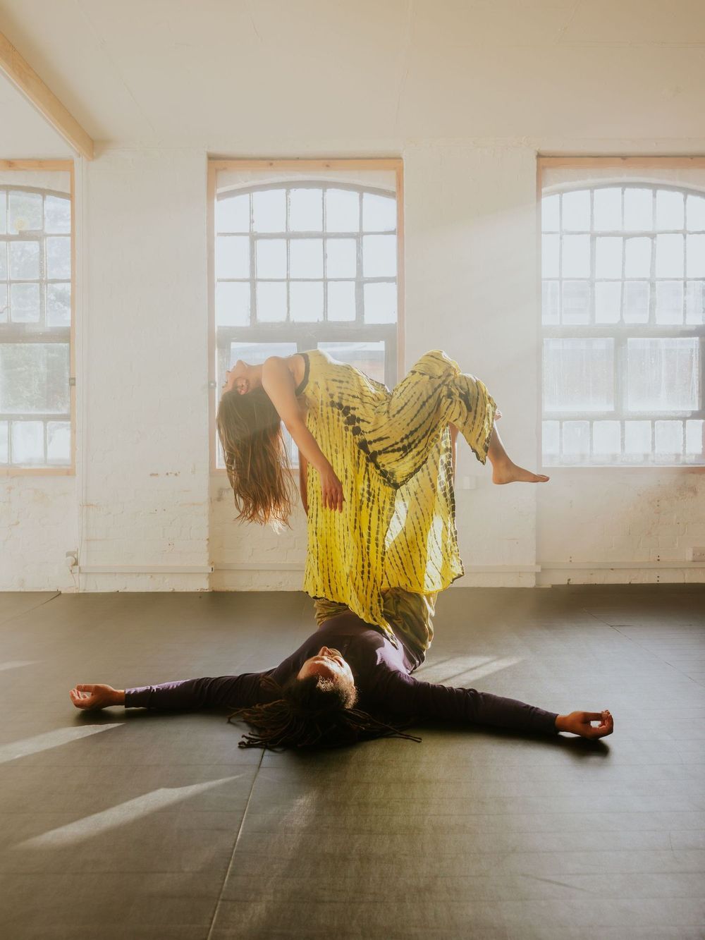 Commercial and branding photography for Acroyoga Studio in London
