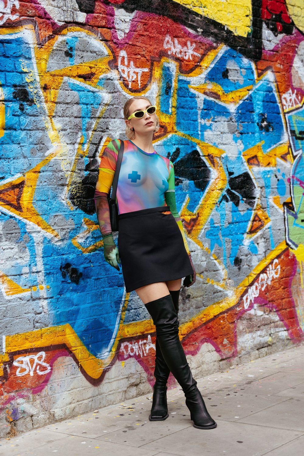 Editorial fashion photography - influencer street style shoot in London by Farheen Shaikh | Shot by Farheenxo