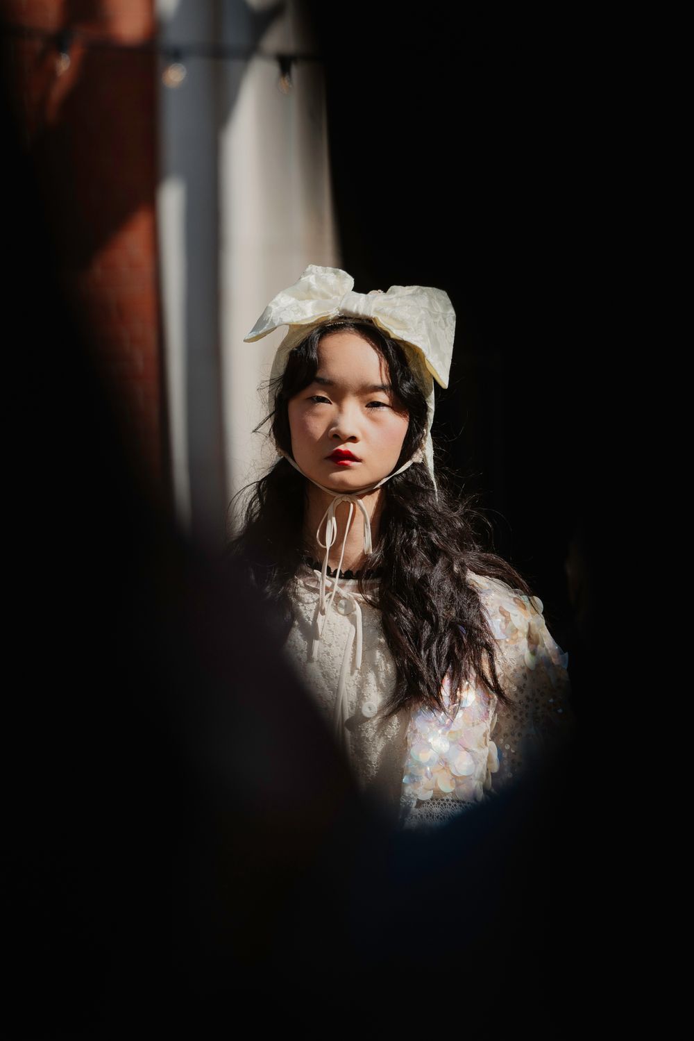 Editorial Runway Model for Bora Aksu SS26 London Fashion Week