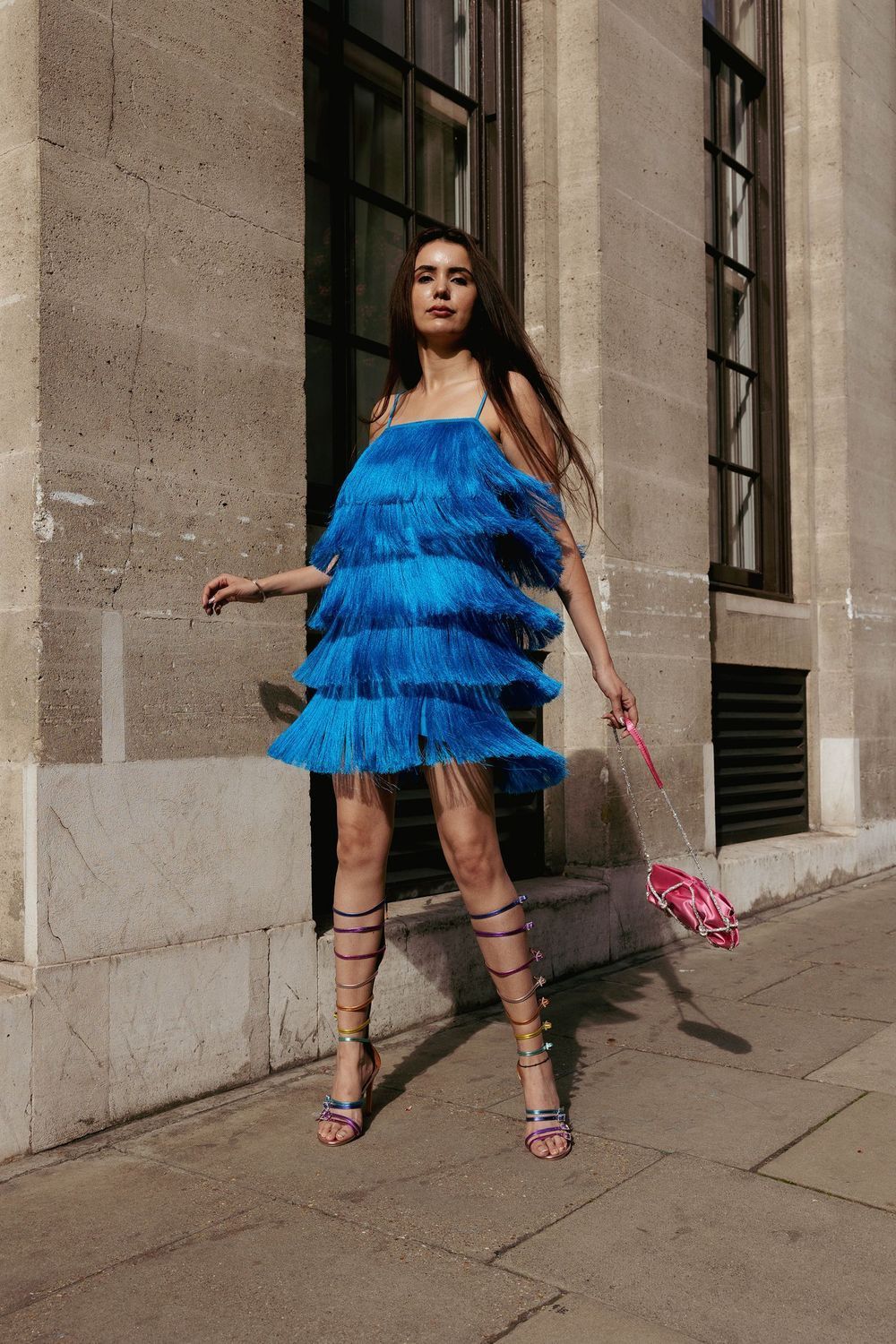 Editorial fashion photography - influencer street style shoot in London by Farheen Shaikh | Shot by Farheenxo