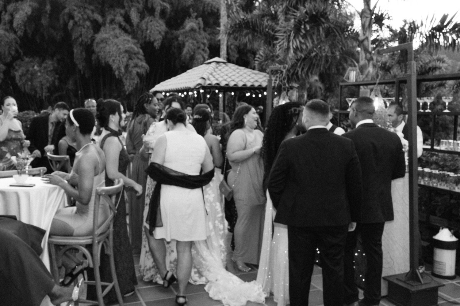 wedding guests