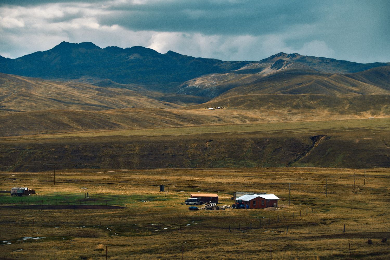 Paisaje durante el recorrido hacia el proyecto con las comunidades